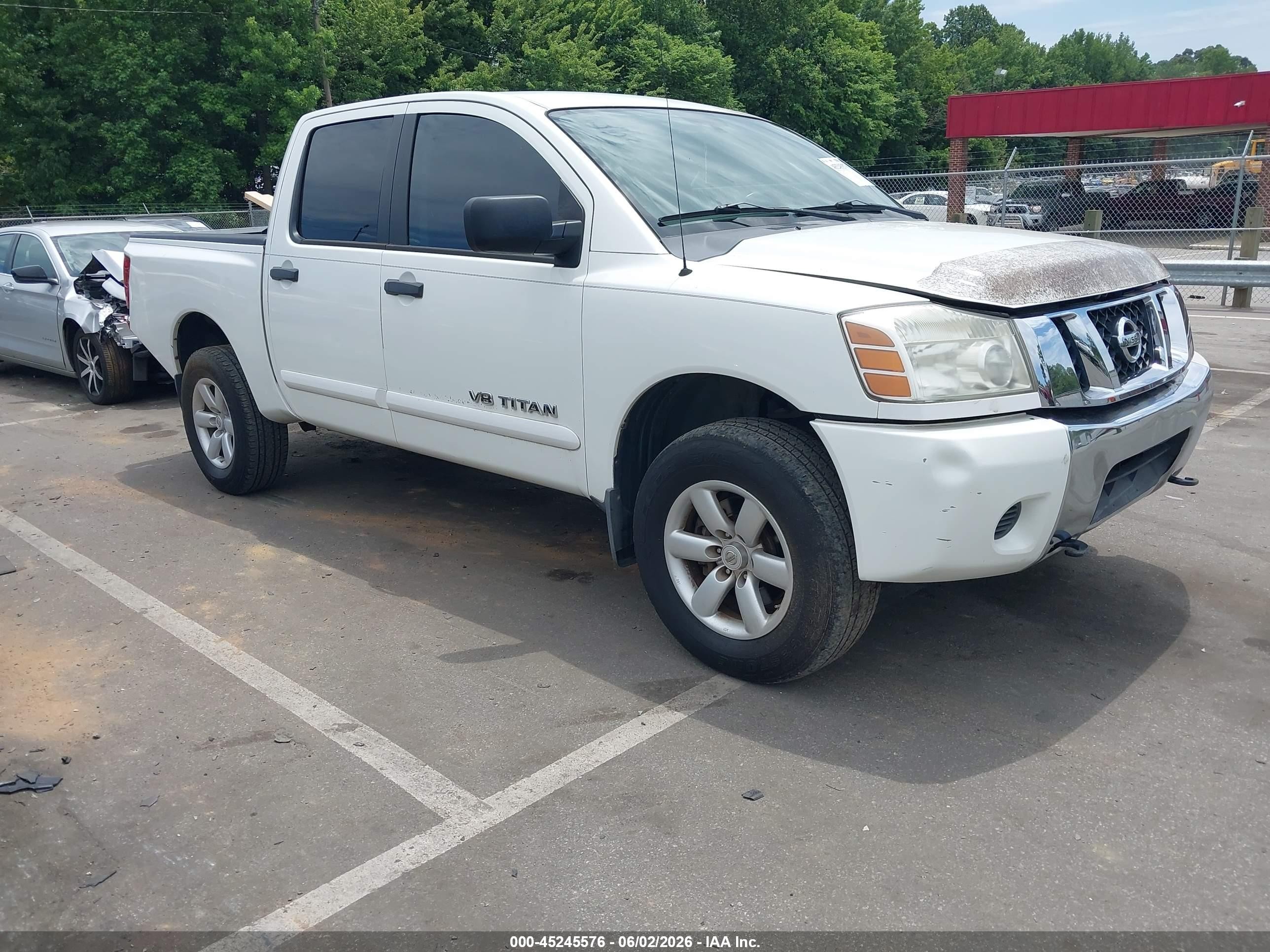 2009 Nissan Titan XE, VIN 1N6AA07C39N307242 — Rear end