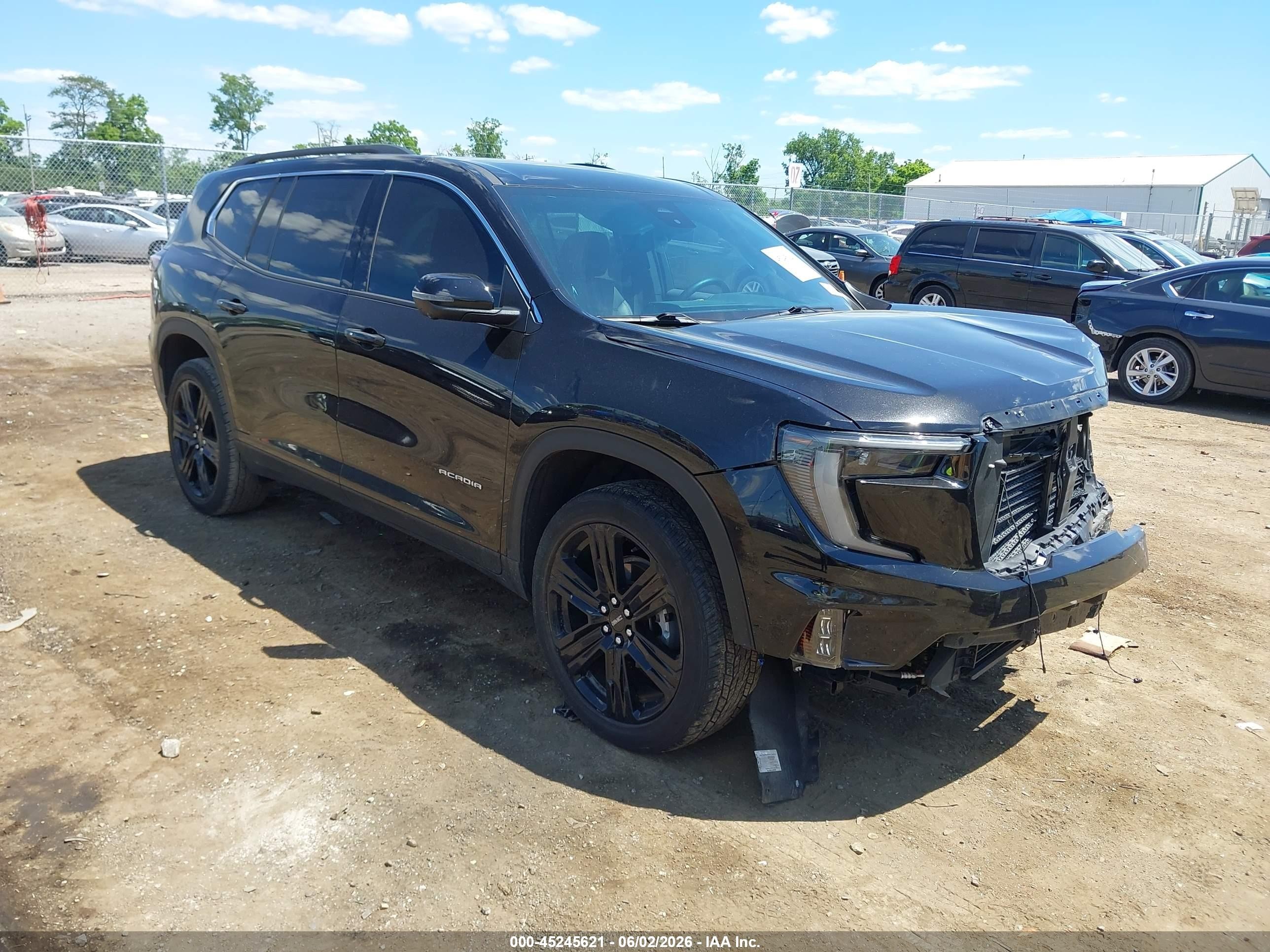 2024 GMC Acadia AWD Elevation, VIN 1GKENNKS8RJ156754 — Front end
