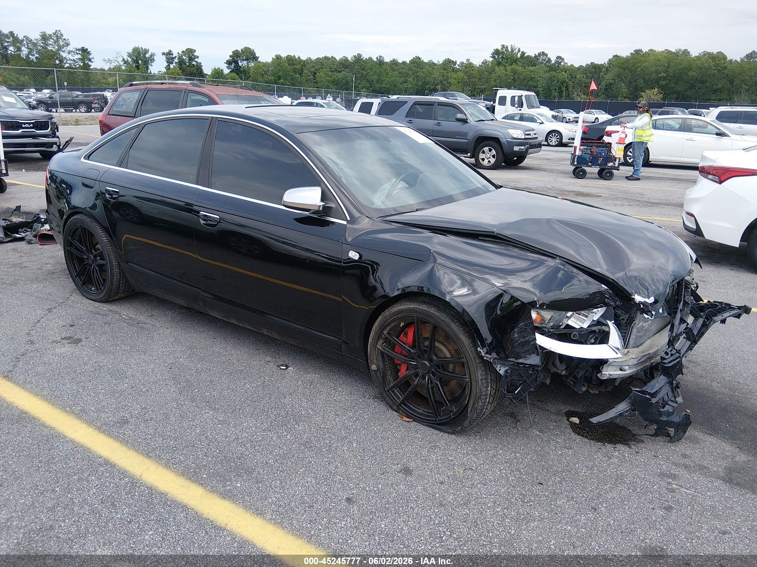 2008 Audi S6, VIN WAUDN74F68N019884 — Front end
