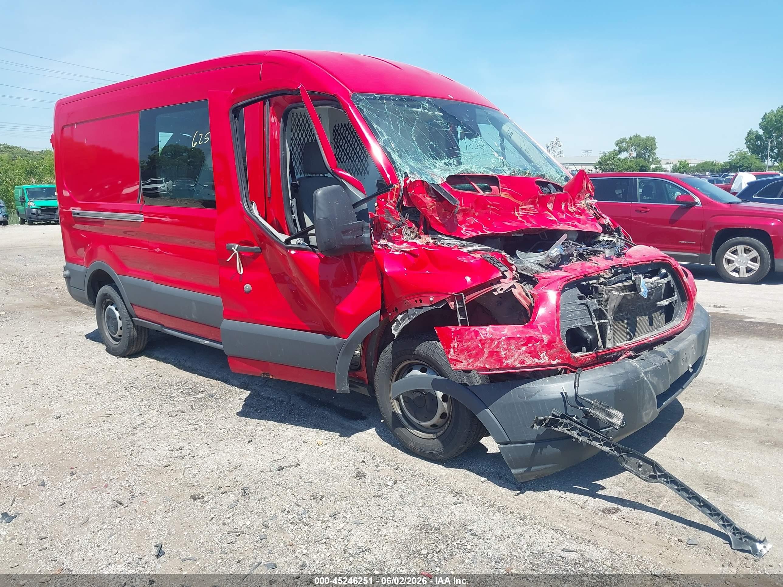 2015 Ford Transit, VIN 1FTYR2CG4FKA00352 — По всему кузову