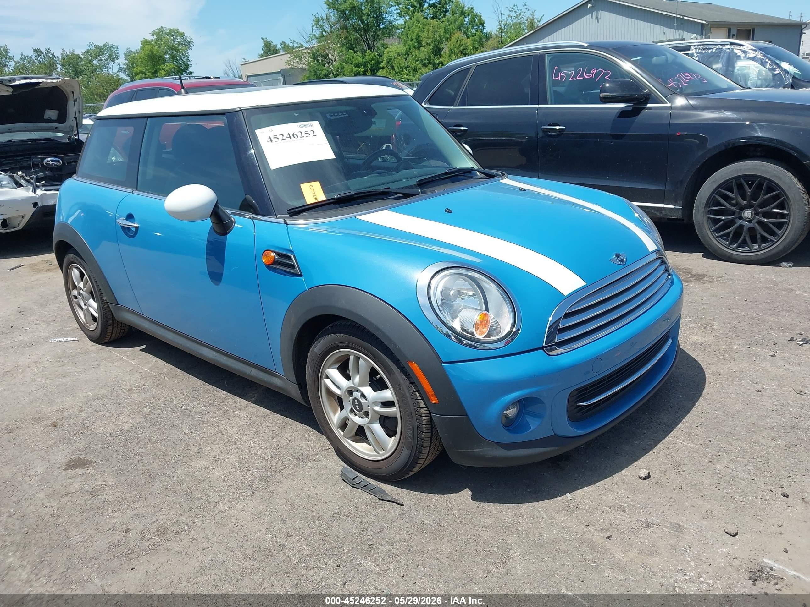2013 MINI Hardtop, VIN WMWSU3C57DT685248 — Hail