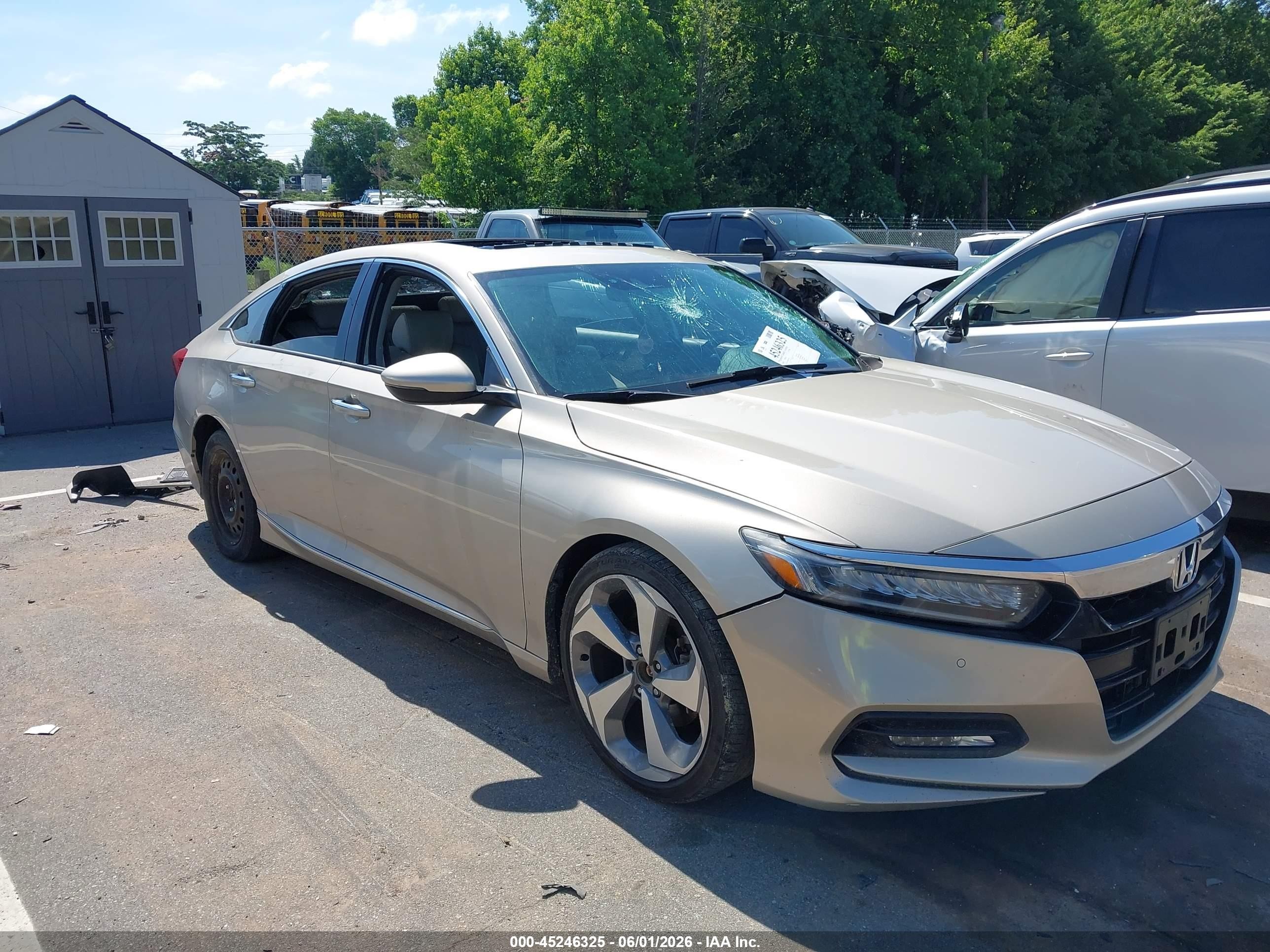 2018 Honda Accord Touring, VIN 1HGCV1F95JA077972 — Vandalism