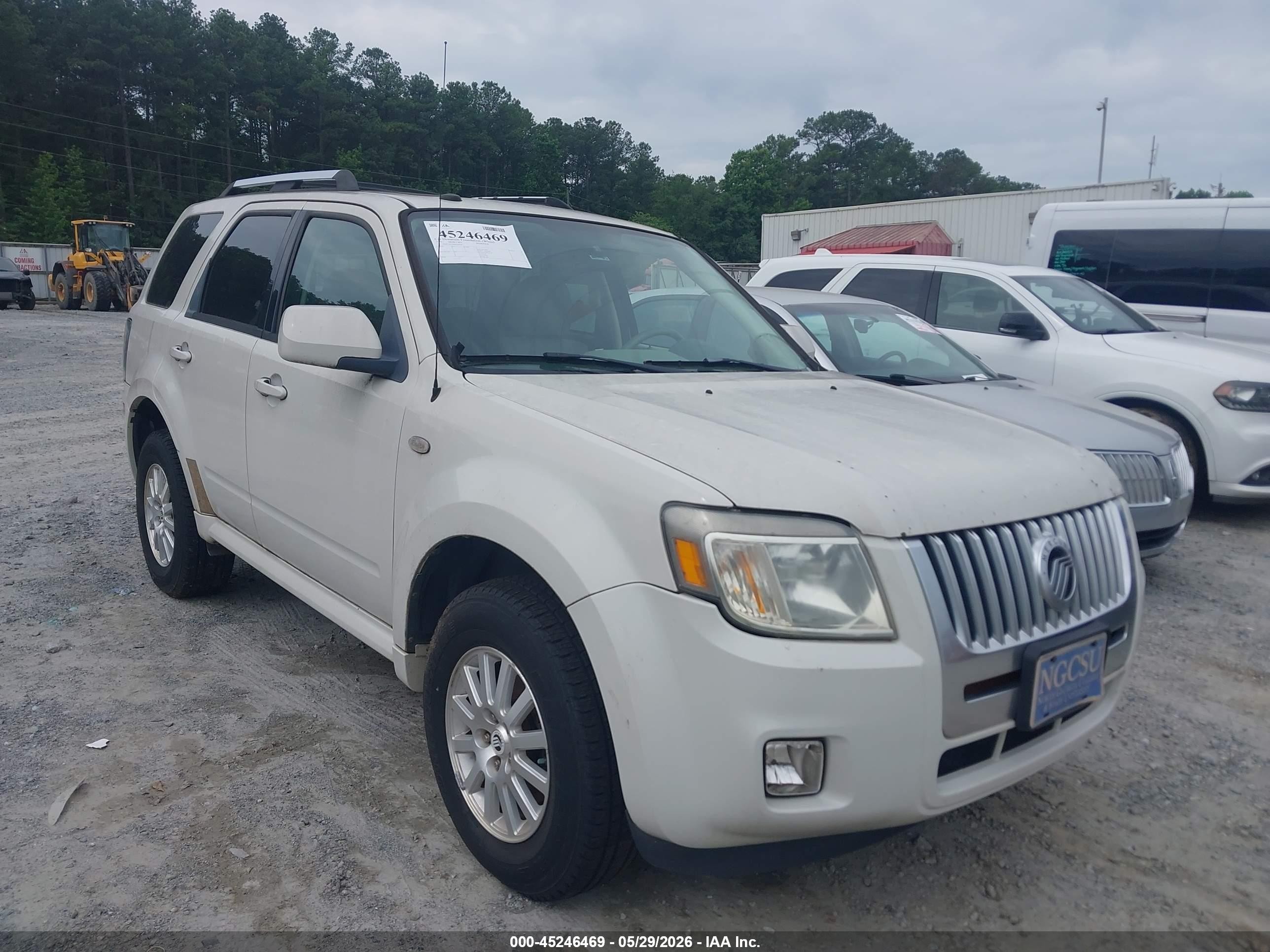 2009 Mercury Mariner Premier, VIN 4M2CU87G89KJ20434 — Normal wear