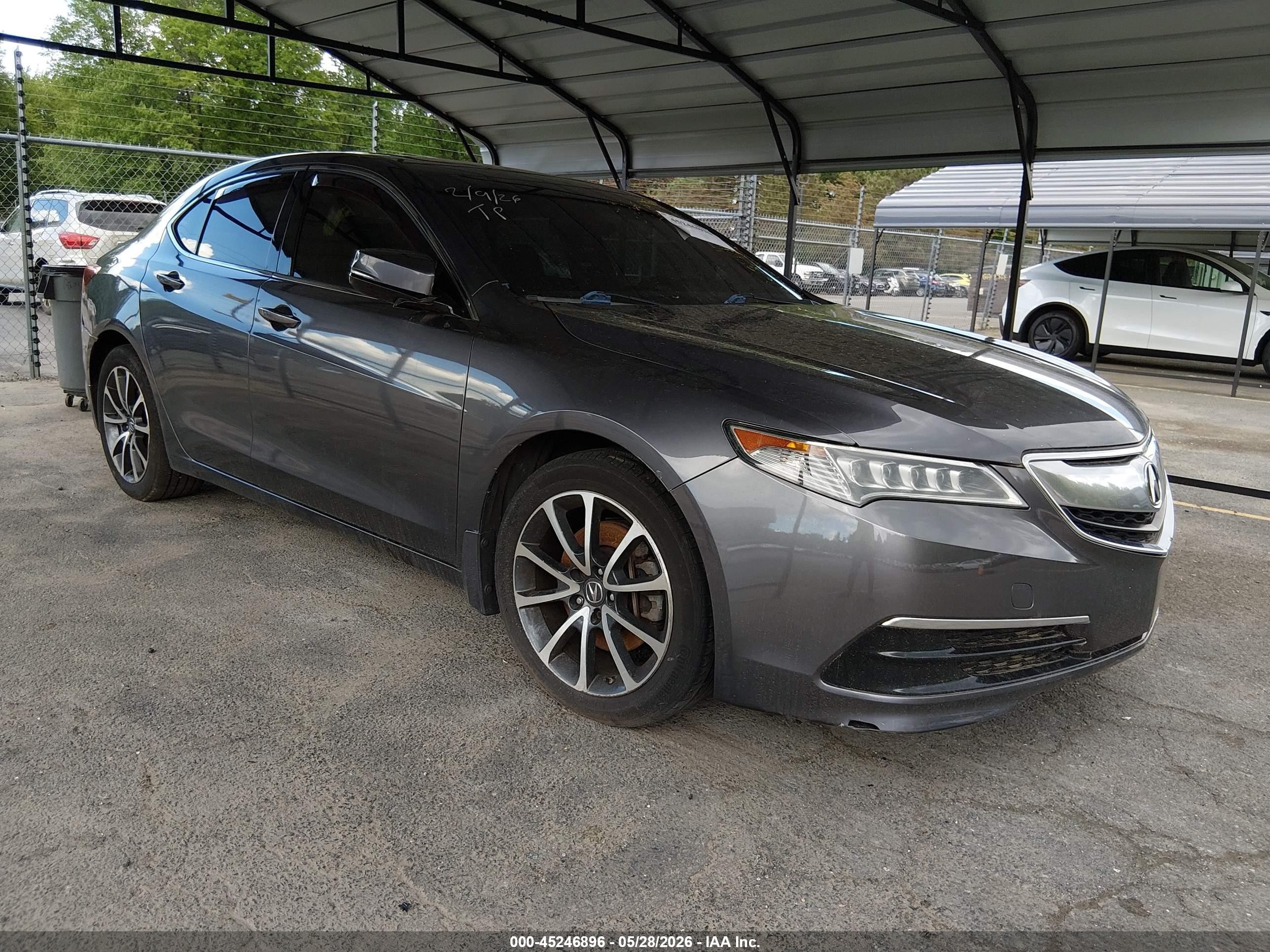 2017 Acura TLX V6, VIN 19UUB2F37HA007530 — Theft recovery