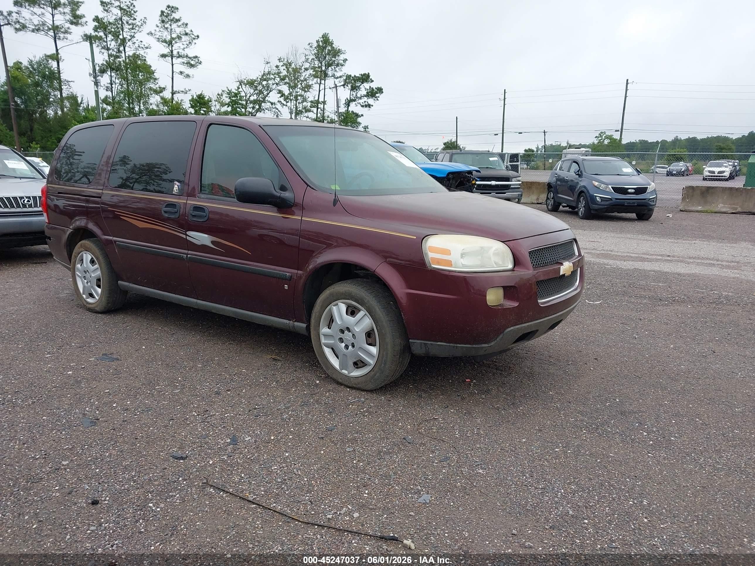 2006 Chevrolet Uplander LS Fleet, VIN 1GNDV23LX6D143731 — Normal wear