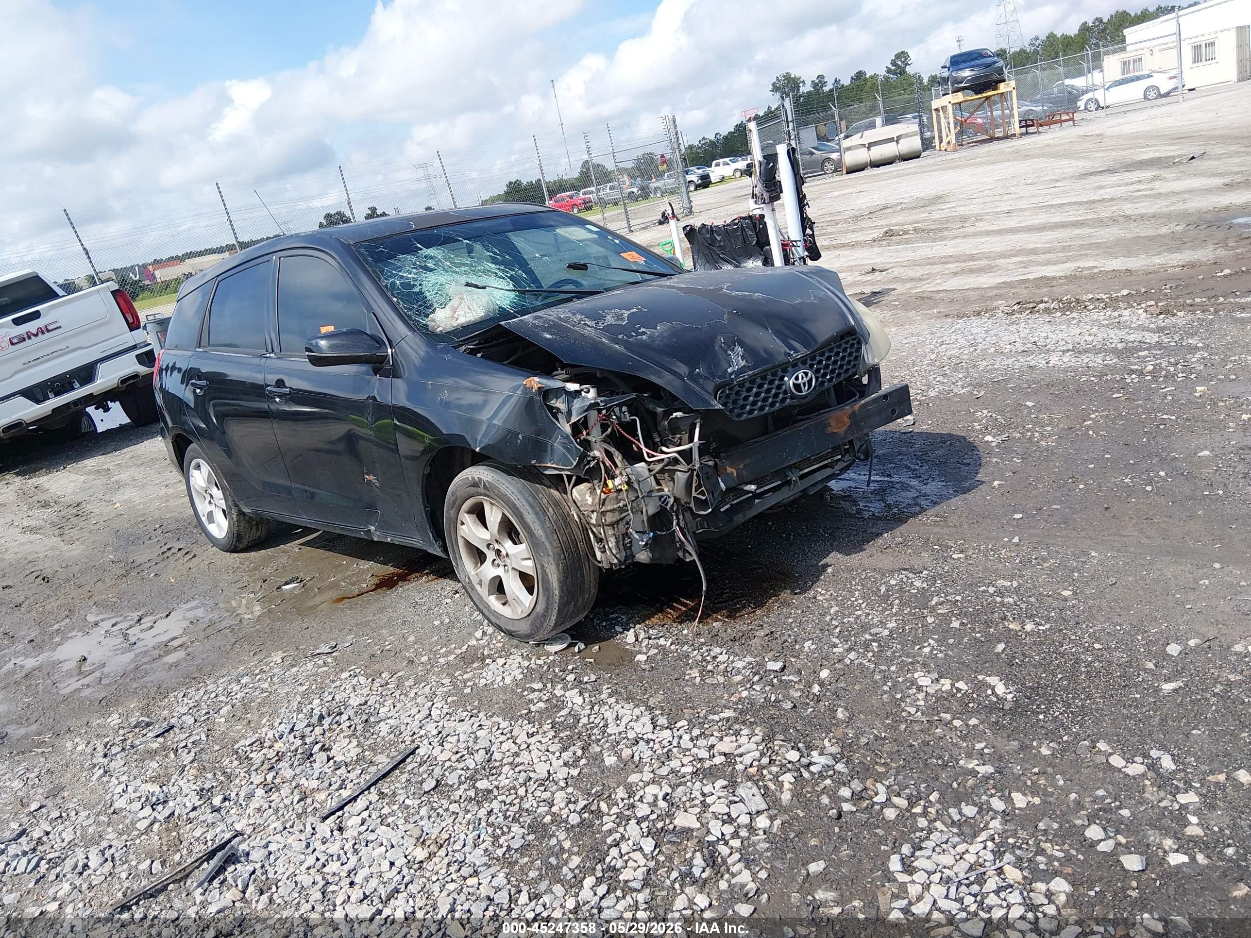 2004 Toyota Matrix XR, VIN 2T1KR32E44C261782 — Biohazard / chemical