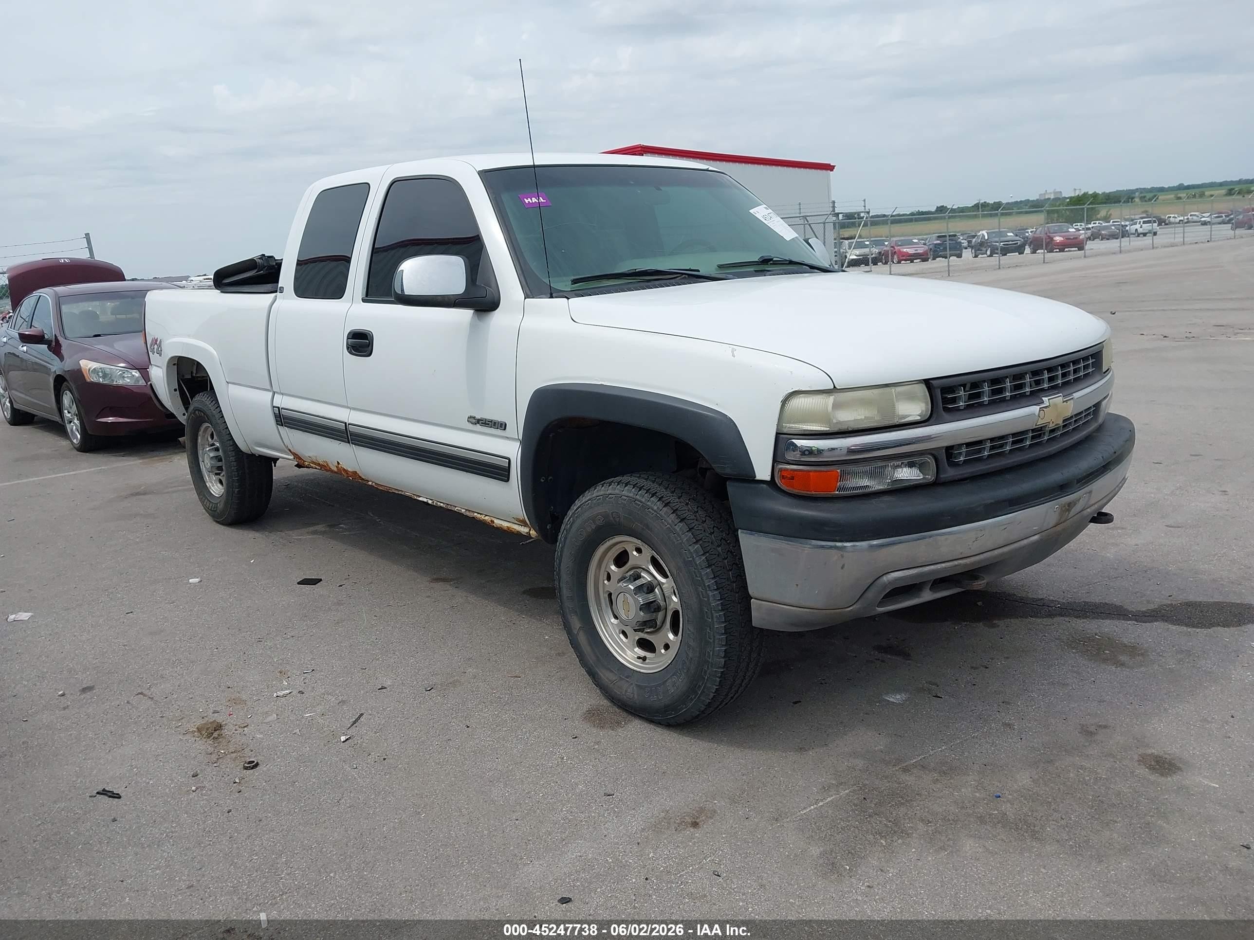 2002 Chevrolet Silverado 2500 LS, VIN 1GCGK29U92Z171418 — Hail