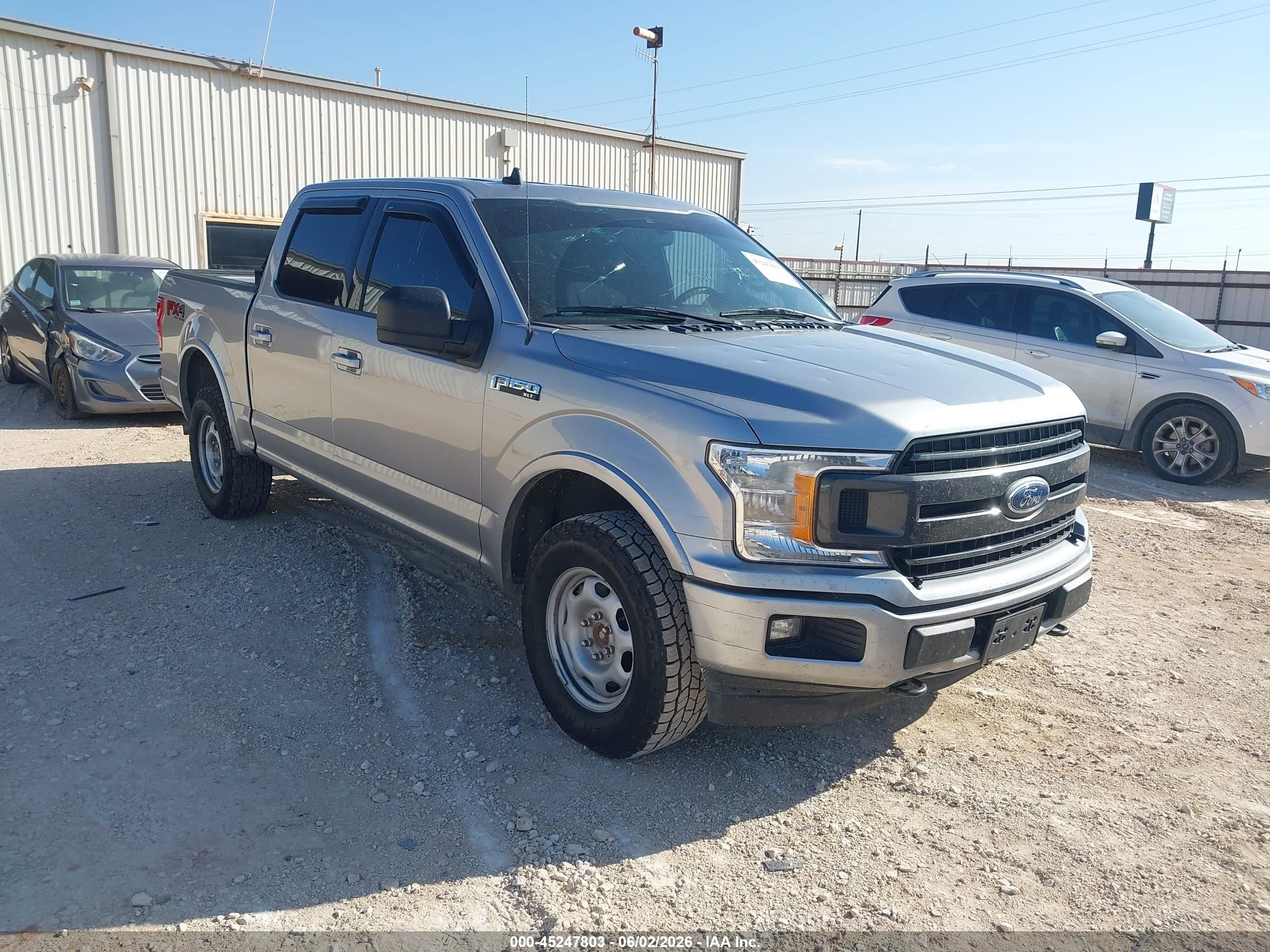 2020 Ford F-150 XLT, VIN 1FTEW1E40LKF40897 — Hail