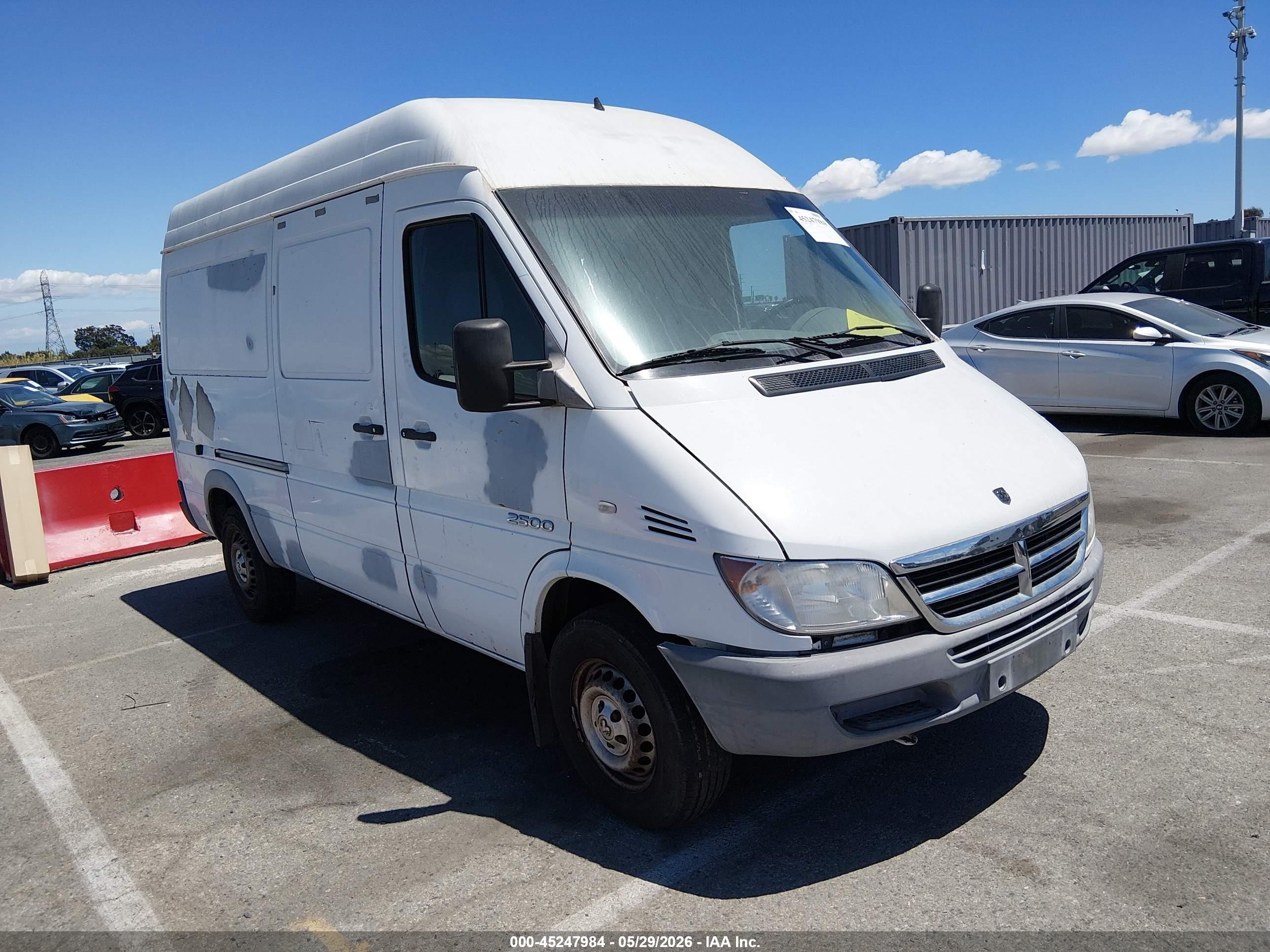 2005 Dodge Sprinter, VIN WD2PD644255734103 — Not stated