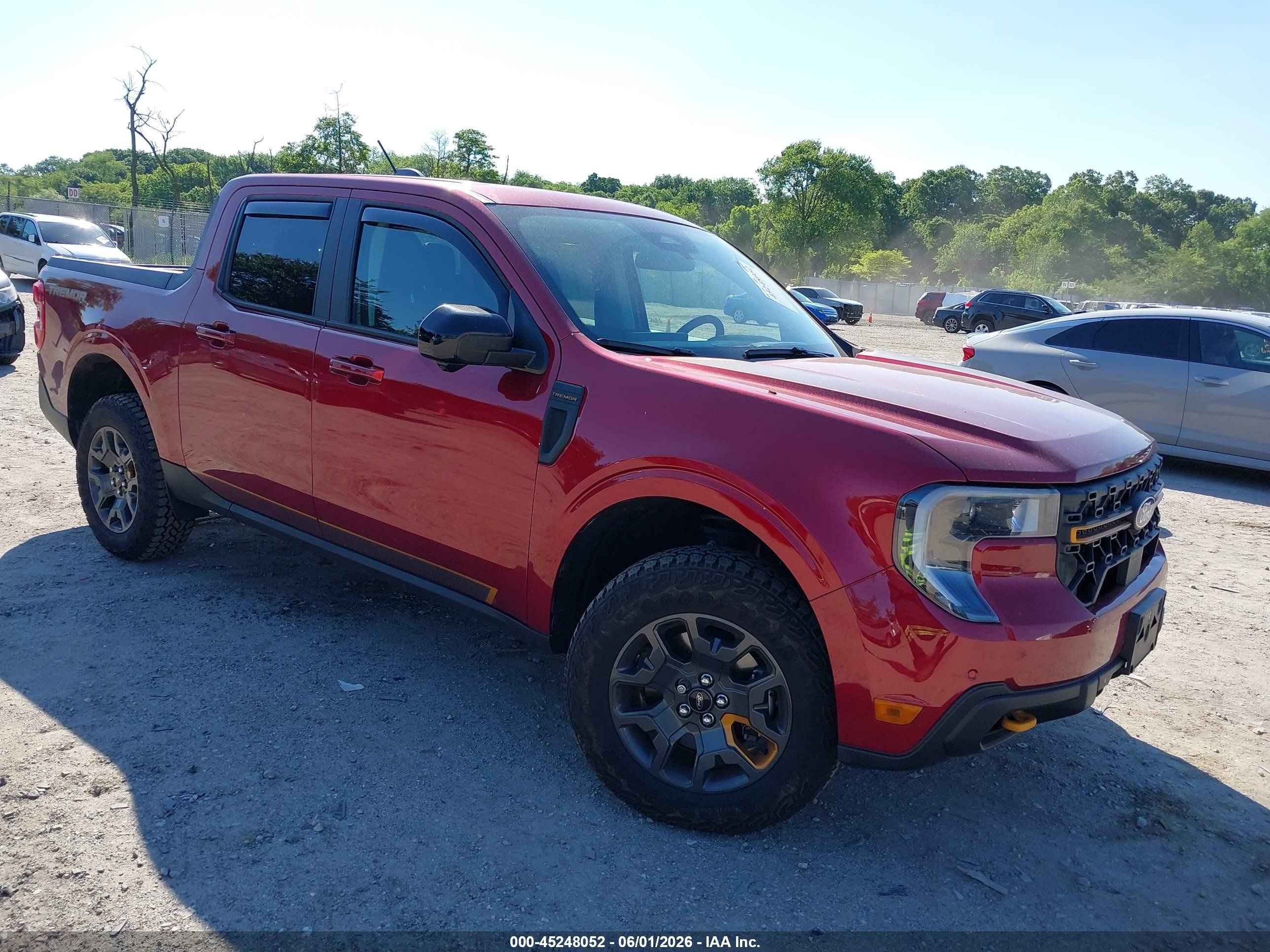 2025 Ford Maverick Tremor, VIN 3FTTW8NA3SRA06180 — Rear end