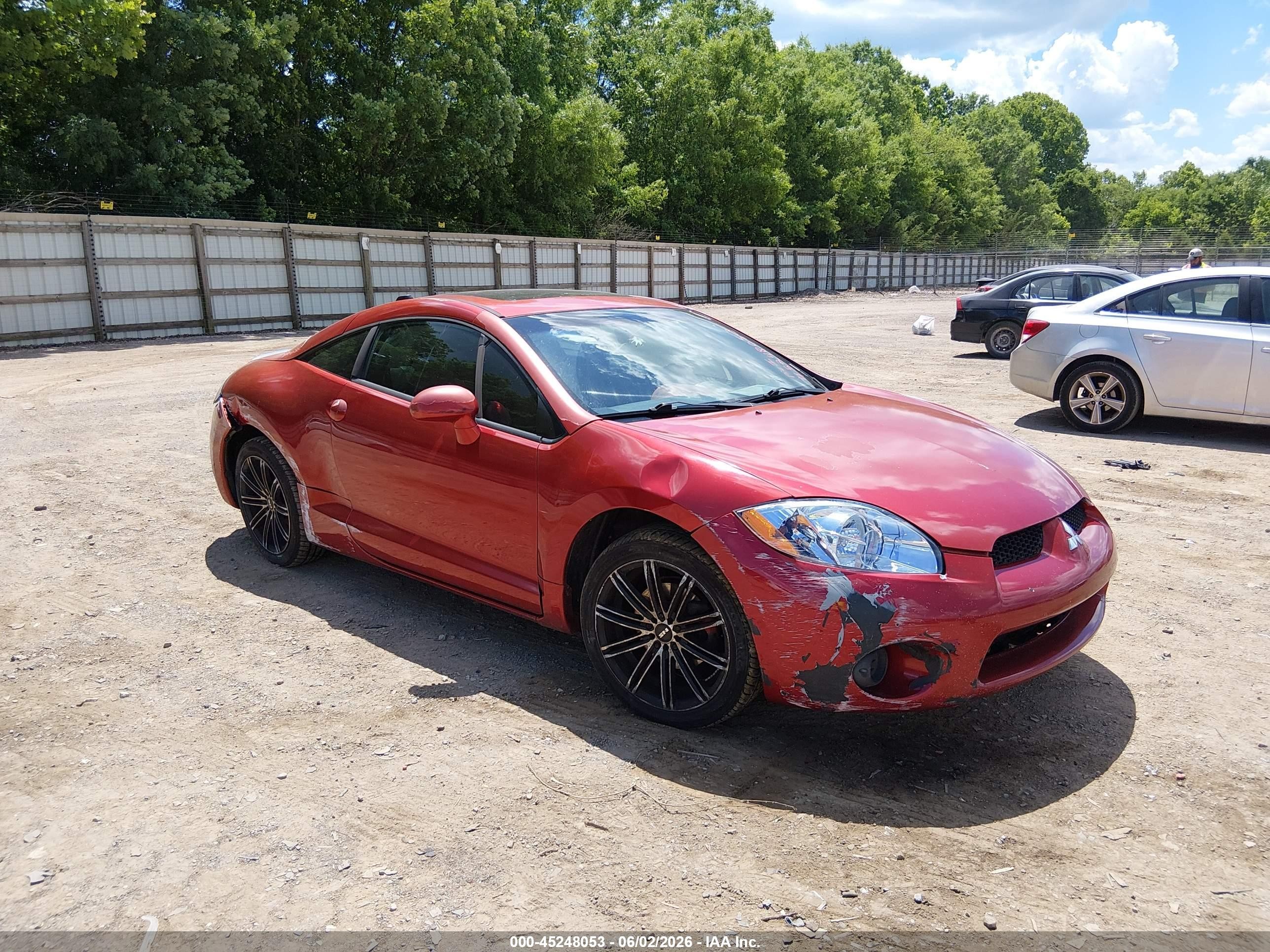2008 Mitsubishi Eclipse SE, VIN 4A3AK64T68E027432 — Side