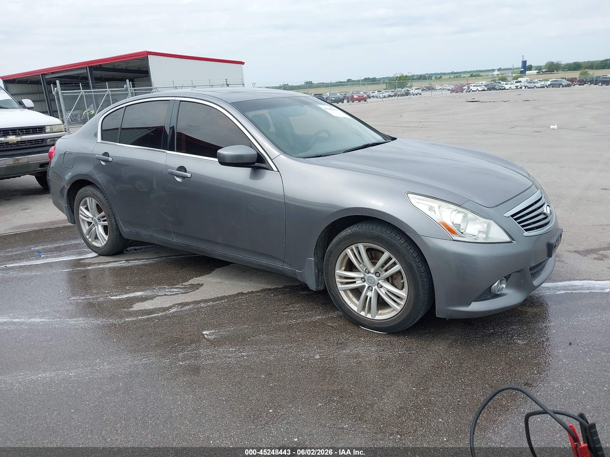 2011 Infiniti G25 x, VIN JN1DV6AR7BM650428 — Rear end