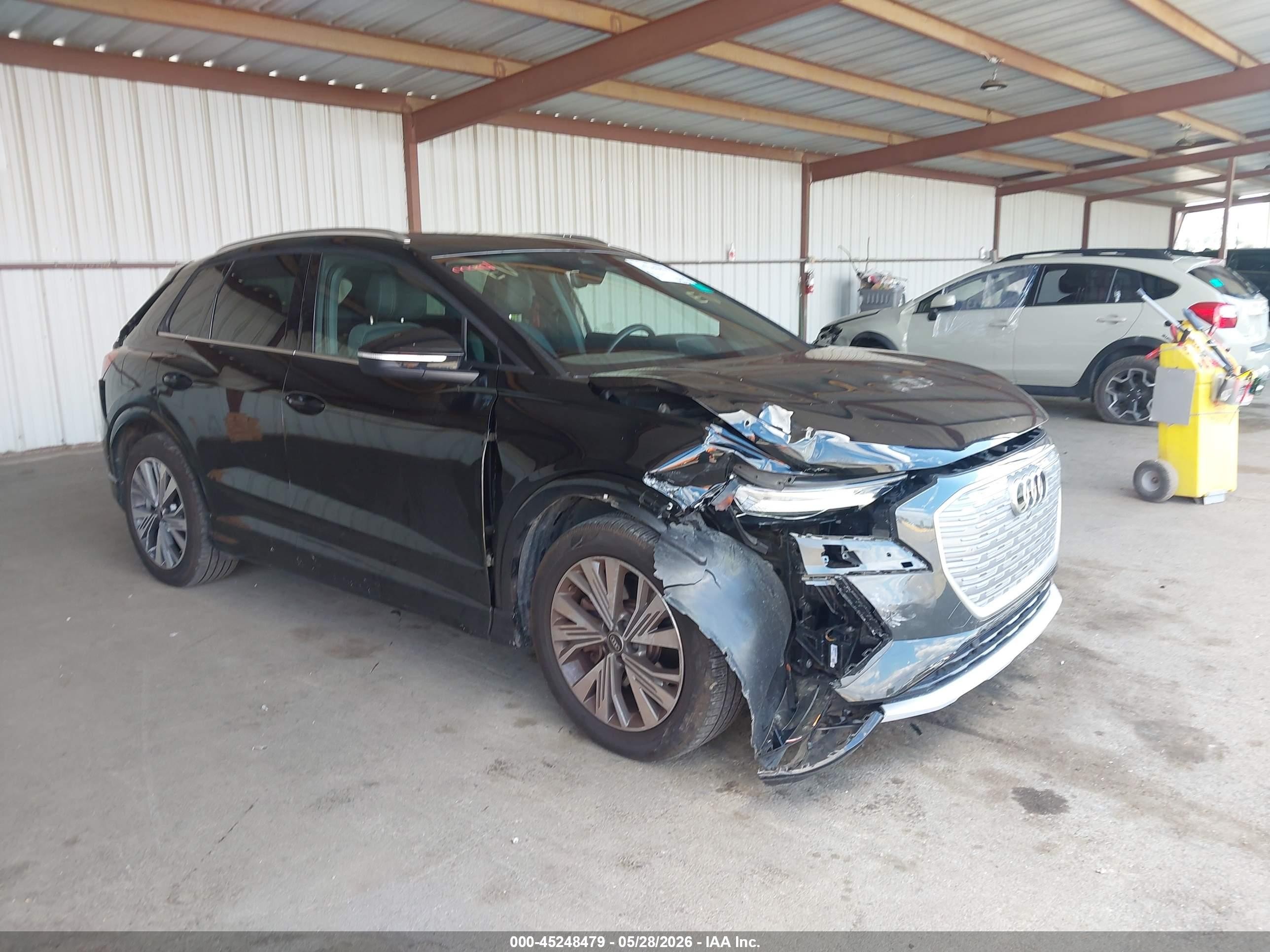 2023 Audi Q4 e-tron Premium Plus, VIN WA1BCBFZXPP023296 — Front end