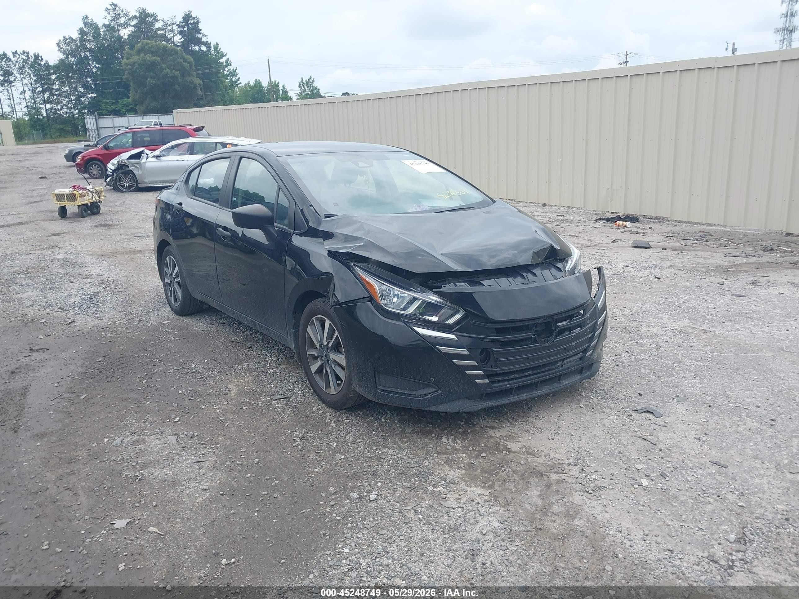 2024 Nissan Versa S, VIN 3N1CN8DV2RL828301 — Front end