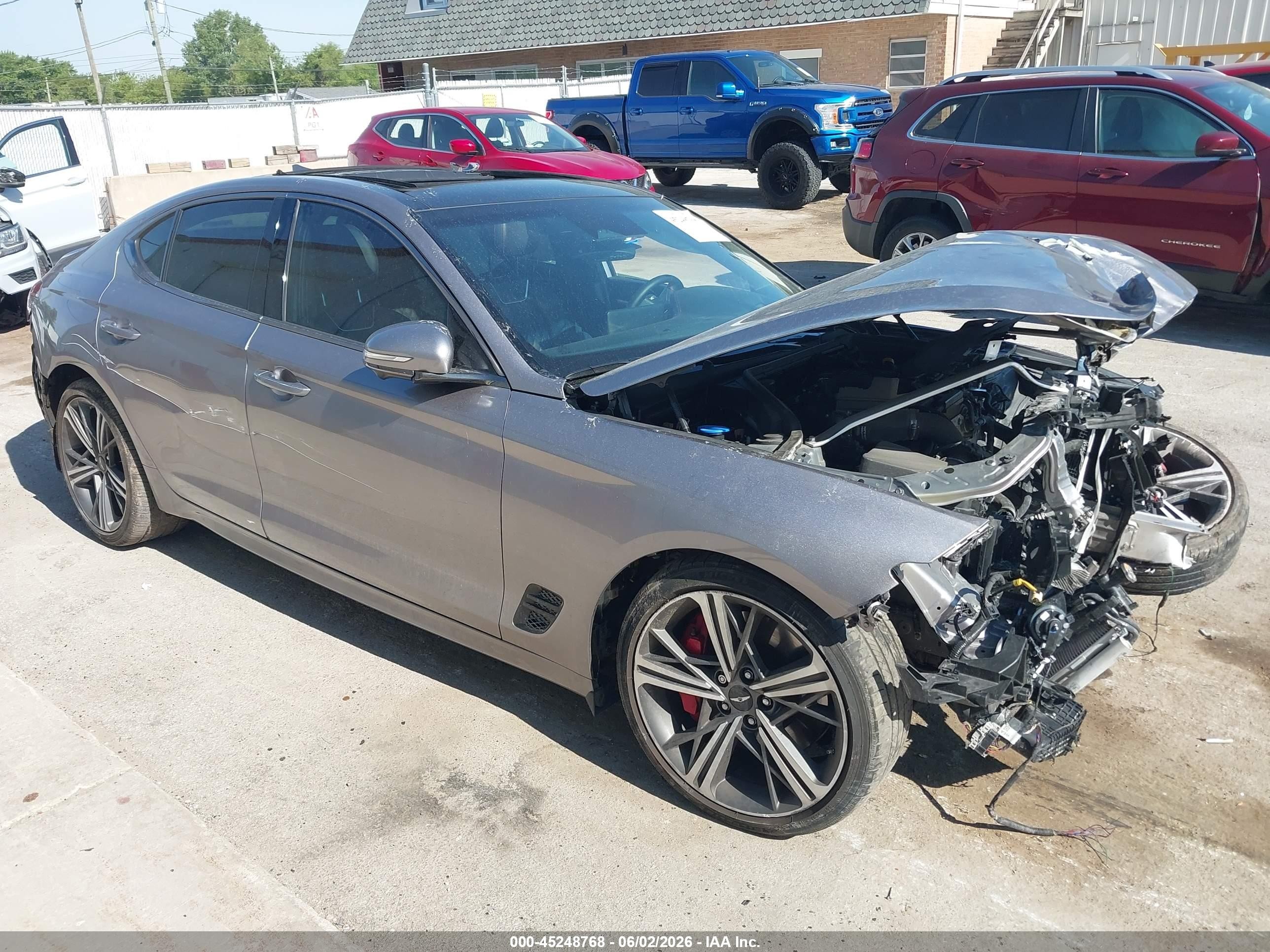 2024 Genesis G70 Sport Advanced, VIN KMTG54SE5RU136681 — Front end