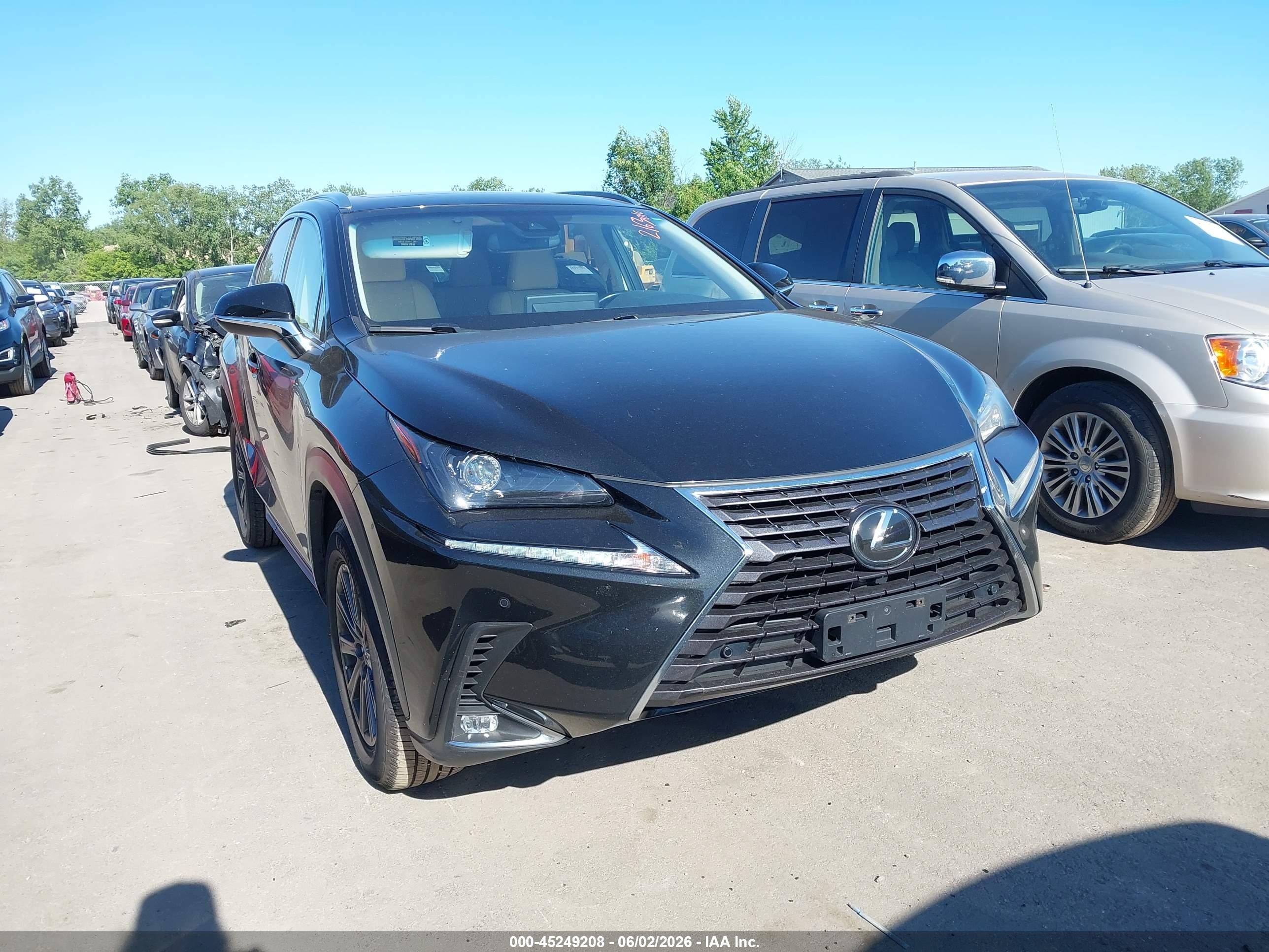 2018 Lexus NX 300 F Sport, VIN JTJBARBZ3J2163010 — Hail