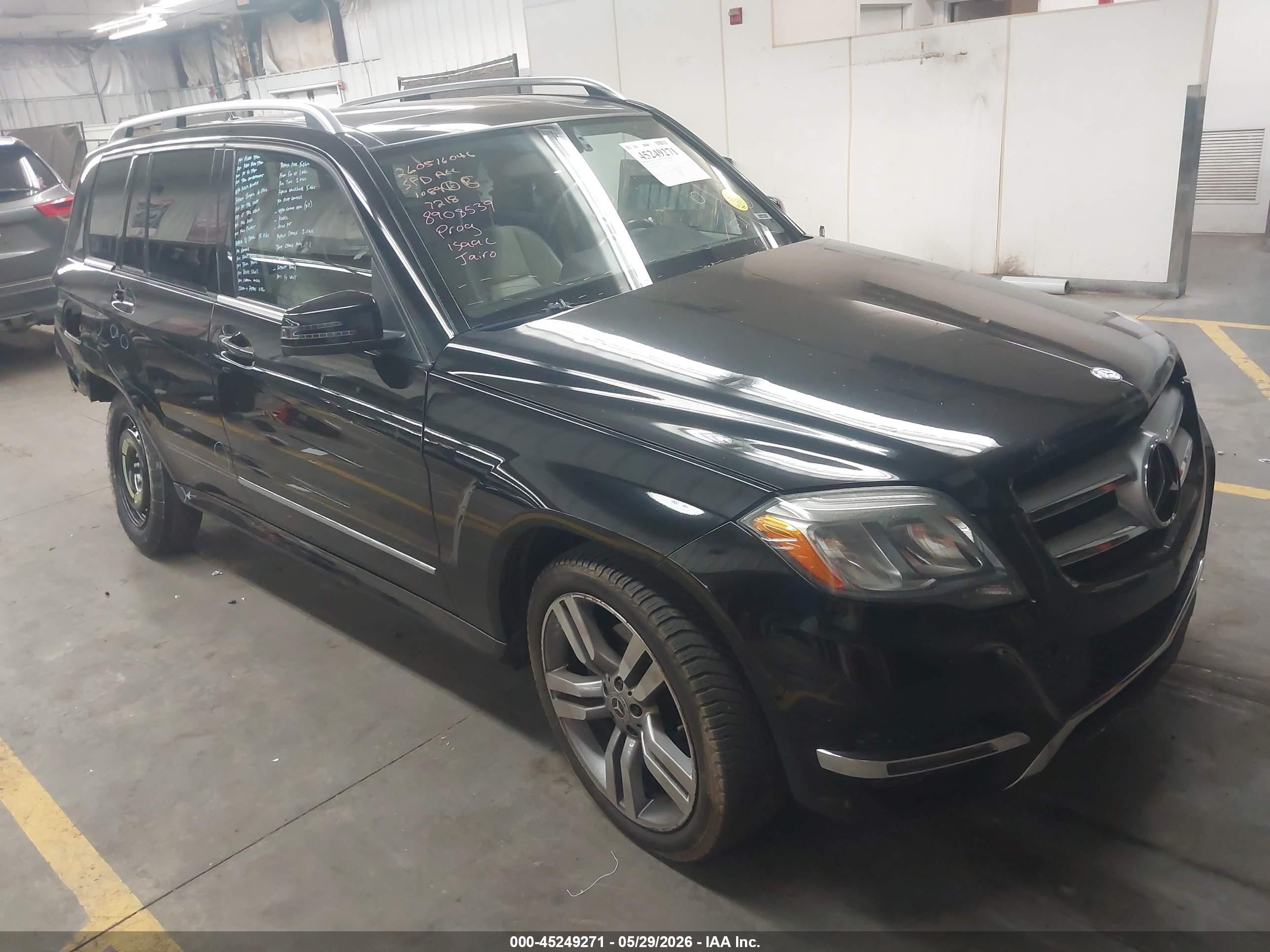 2014 Mercedes-Benz GLK 350, VIN WDCGG8JB1EG217218 — Rear end
