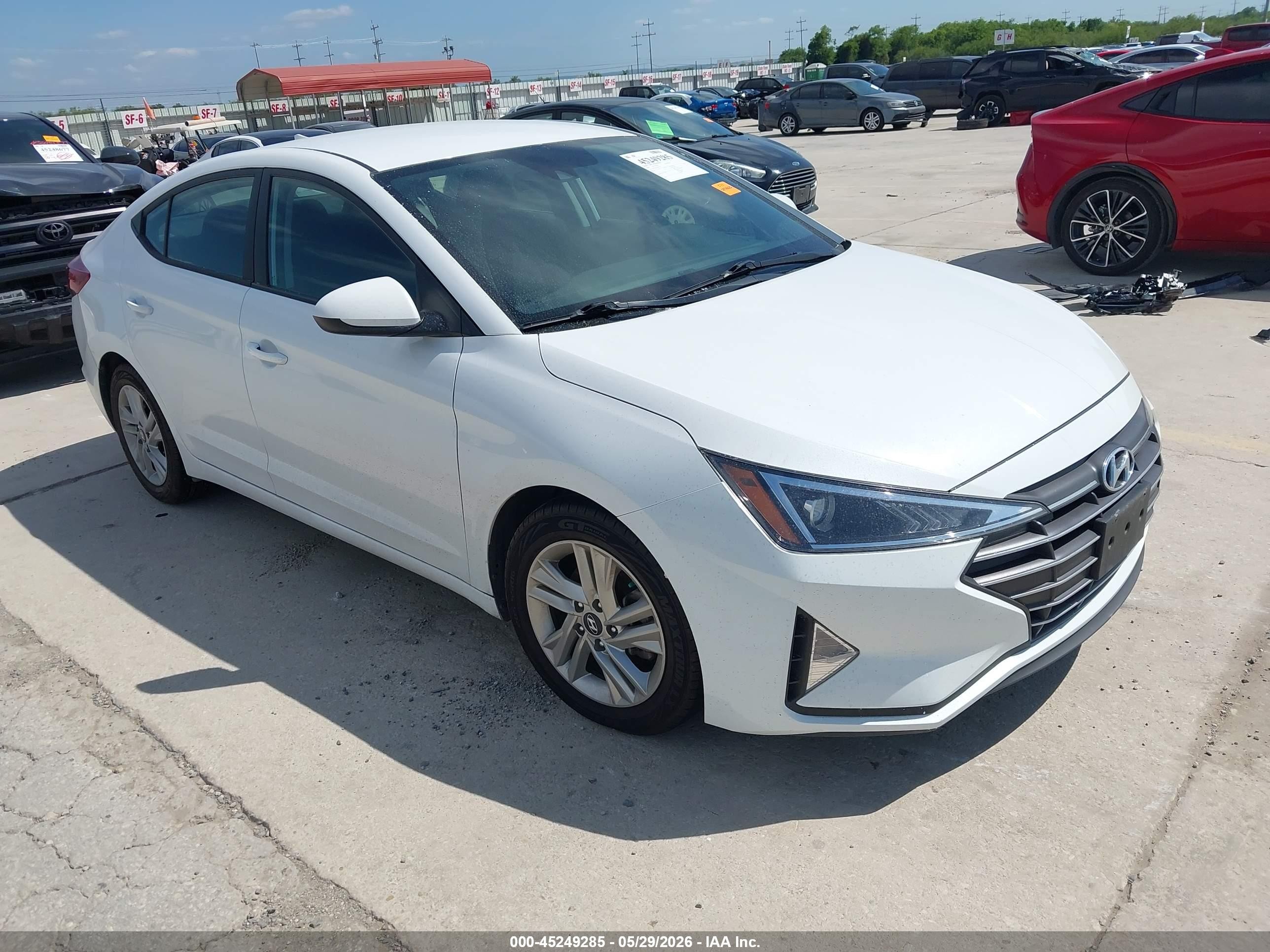2019 Hyundai Elantra Value Edition, VIN 5NPD84LF7KH474910 — Fresh water flood