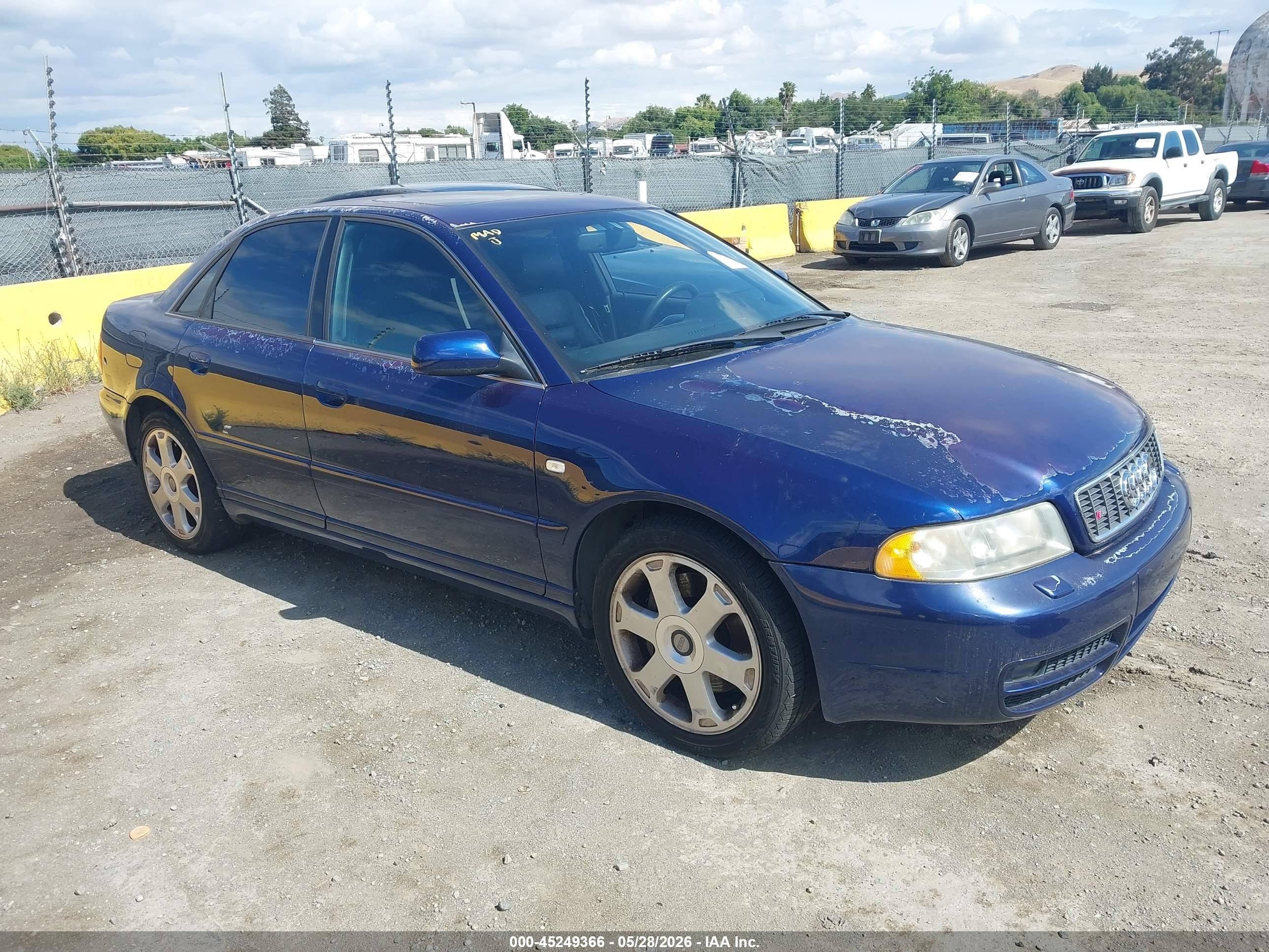 2001 Audi S4, VIN WAURD68D41A140163 — Обычный износ