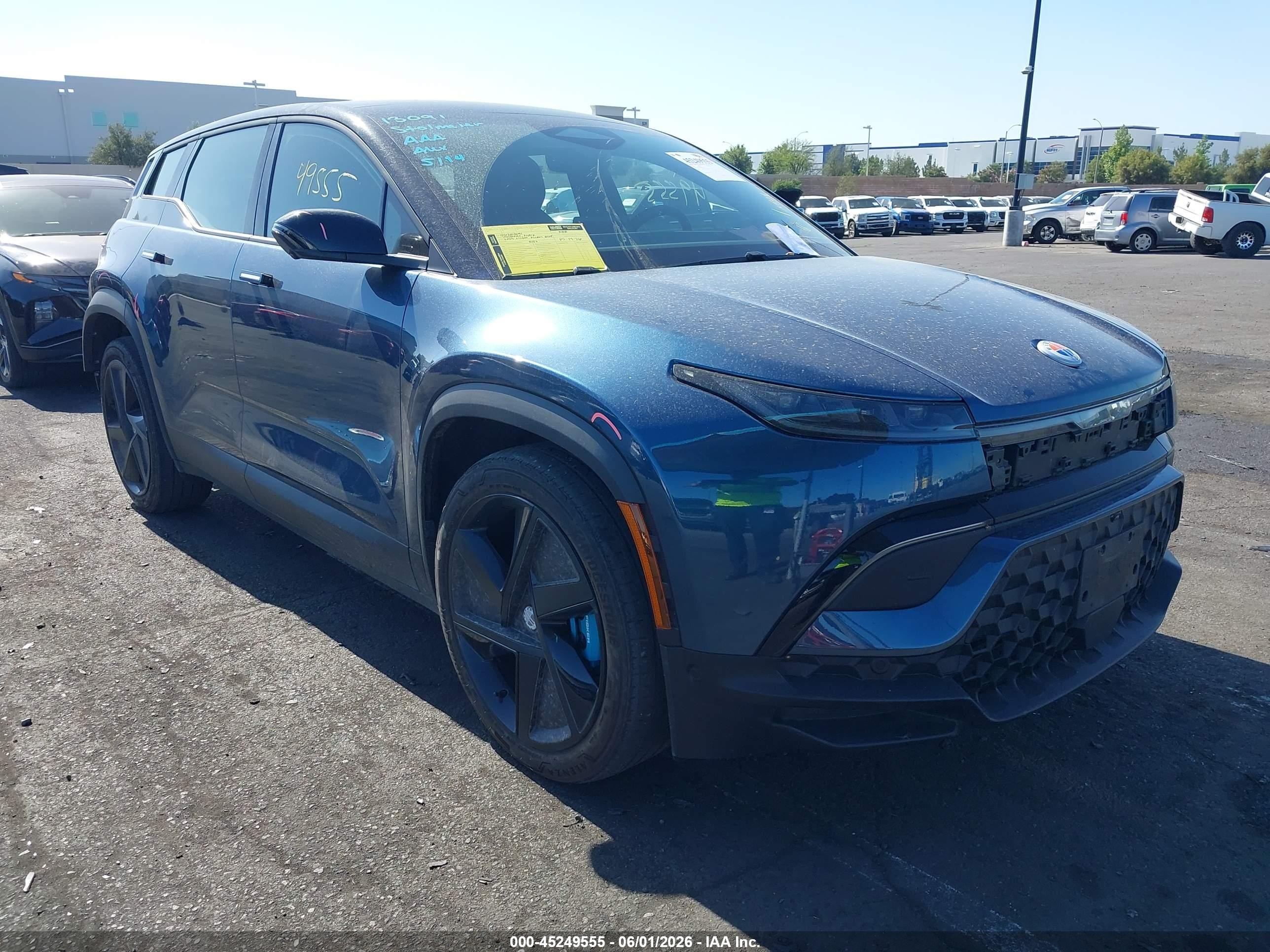 2023 Fisker Ocean One, VIN VCF1ZBU20PG002205 — Rear end