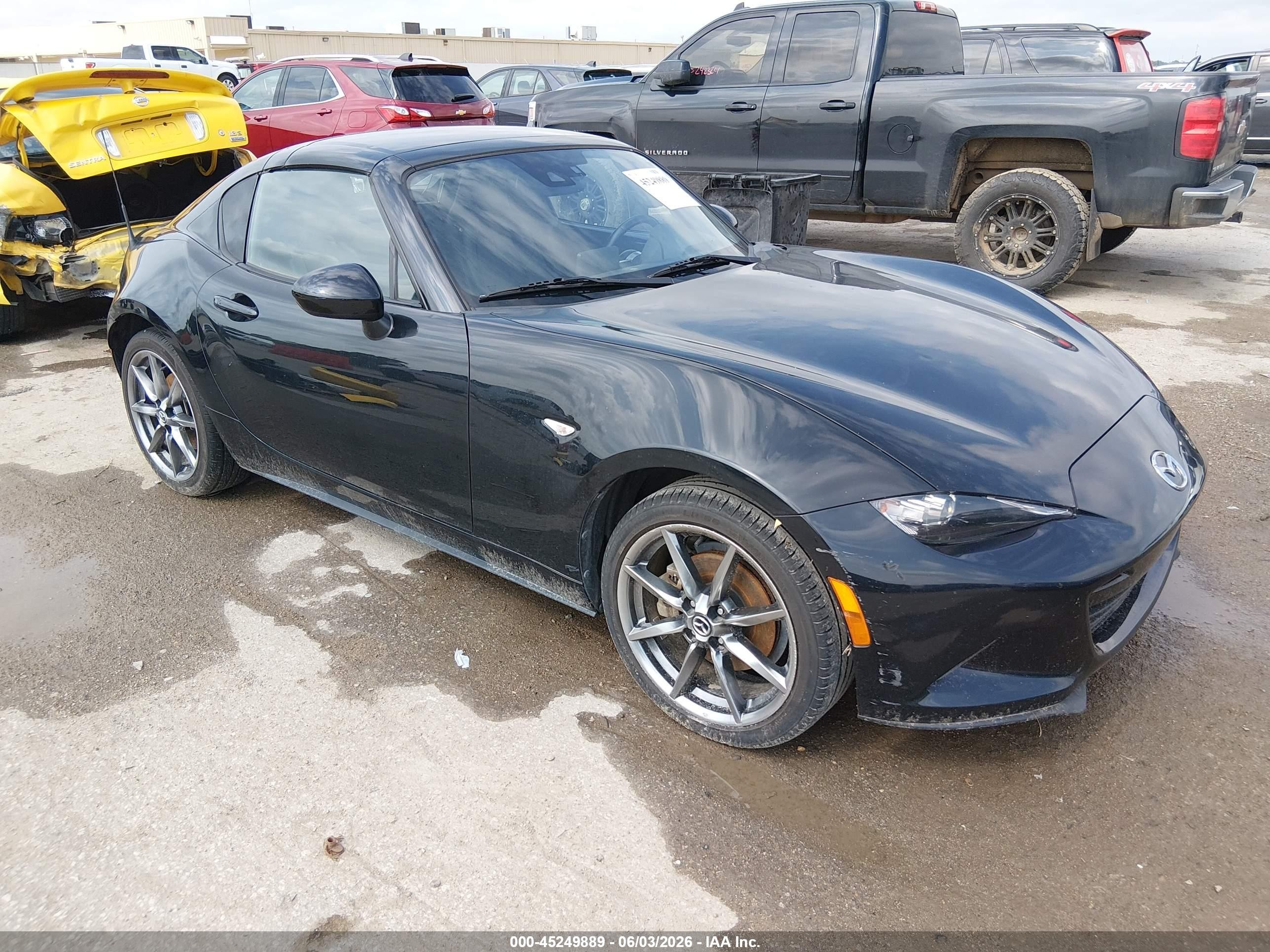 2021 Mazda MX-5 Miata Grand Touring, VIN JM1NDAM75M0455911 — Water / flood