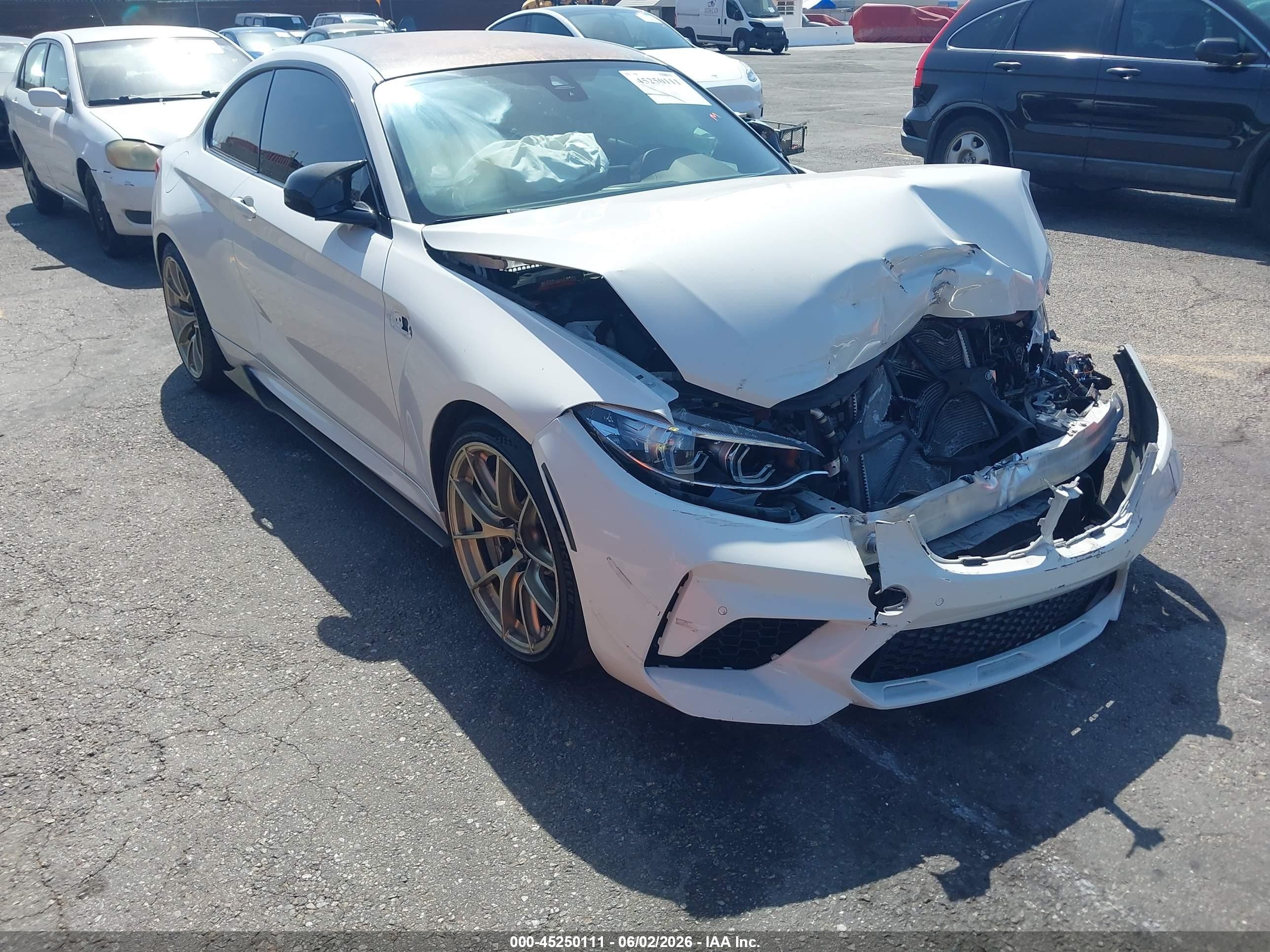 2020 BMW M2 Competition, VIN WBS2U7C07L7F02092 — Front end