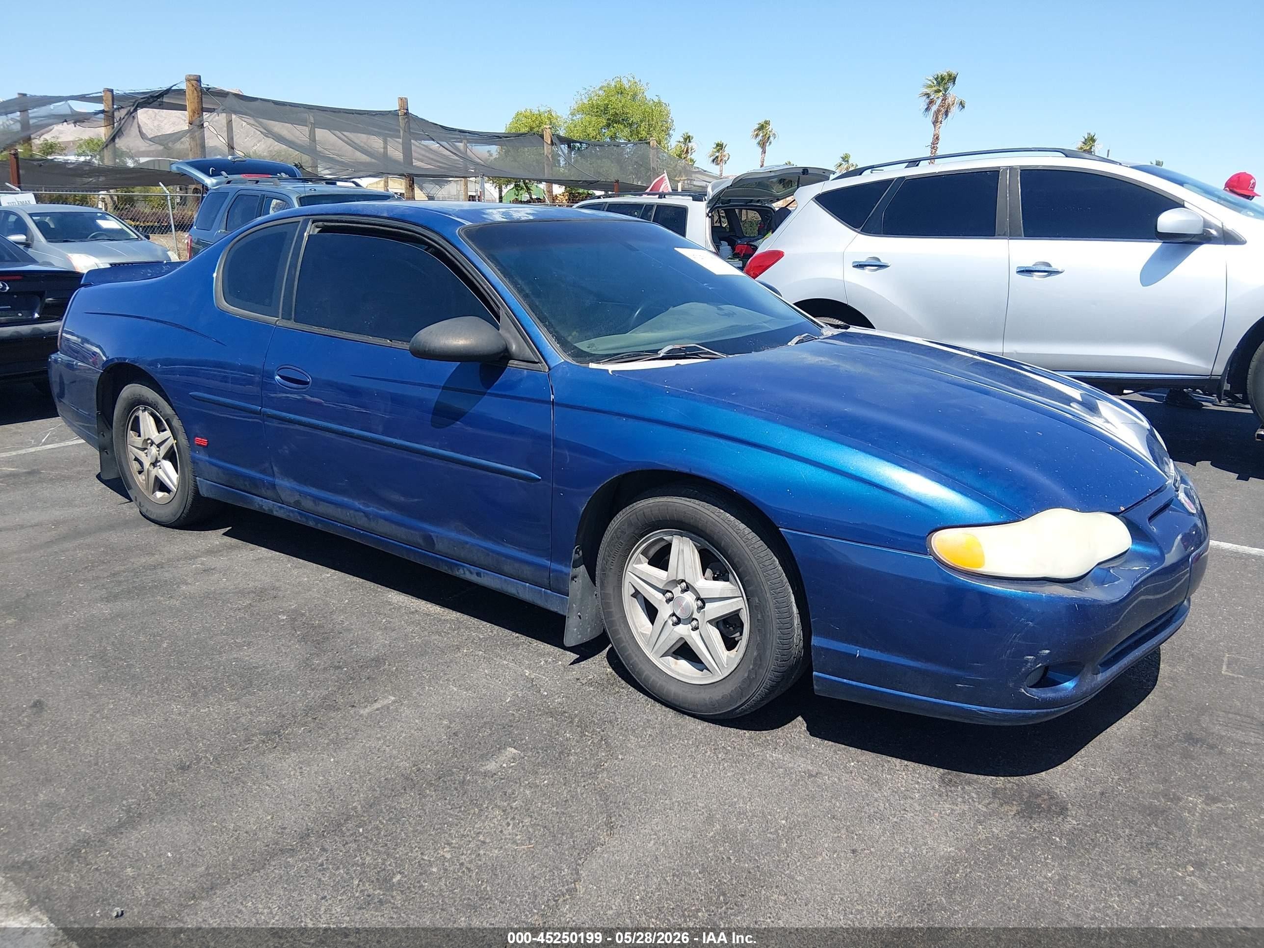 2004 Chevrolet Monte Carlo SS, VIN 2G1WX12K349406661 — Normal wear