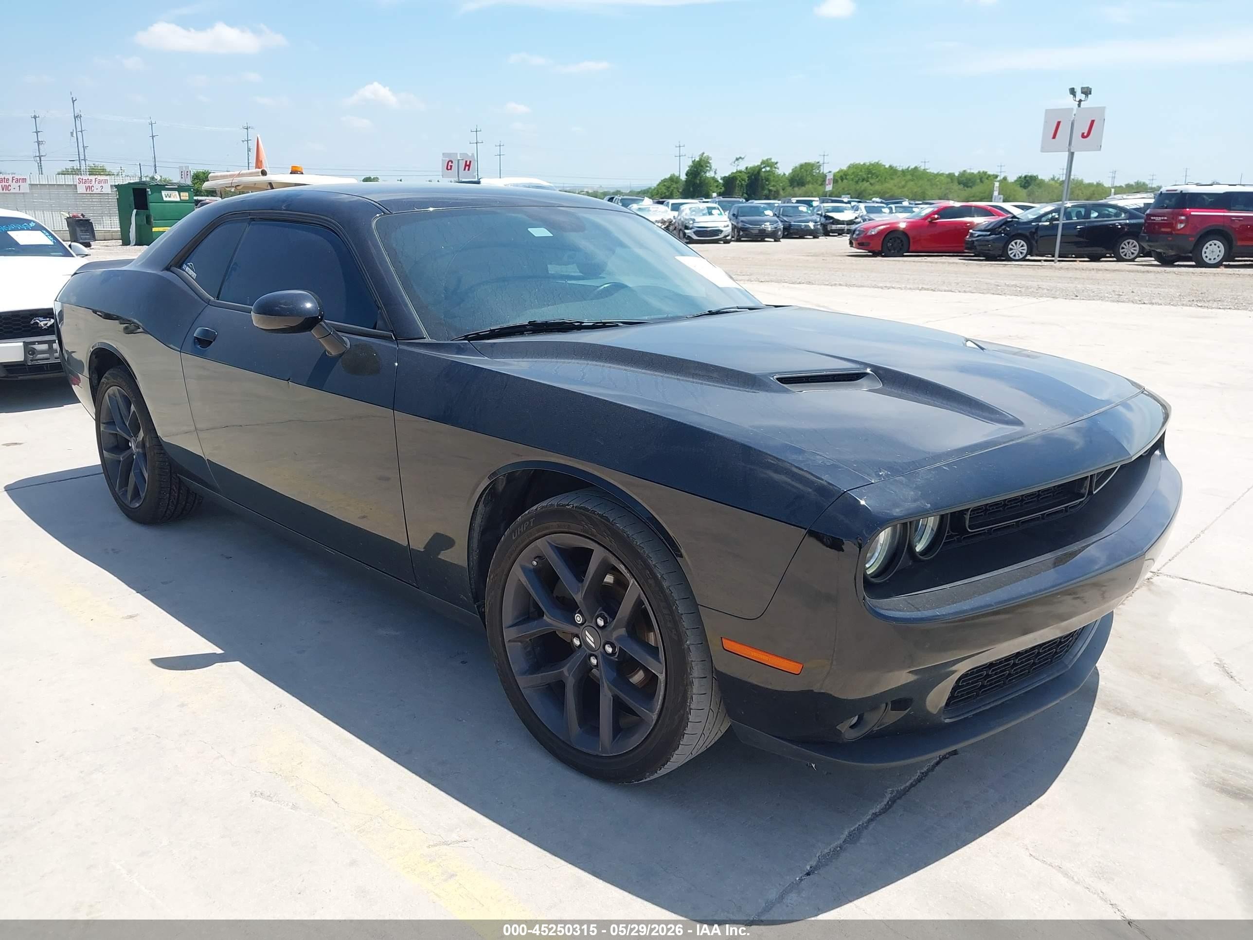 2020 Dodge Challenger SXT, VIN 2C3CDZAG4LH223101 — Fresh water flood