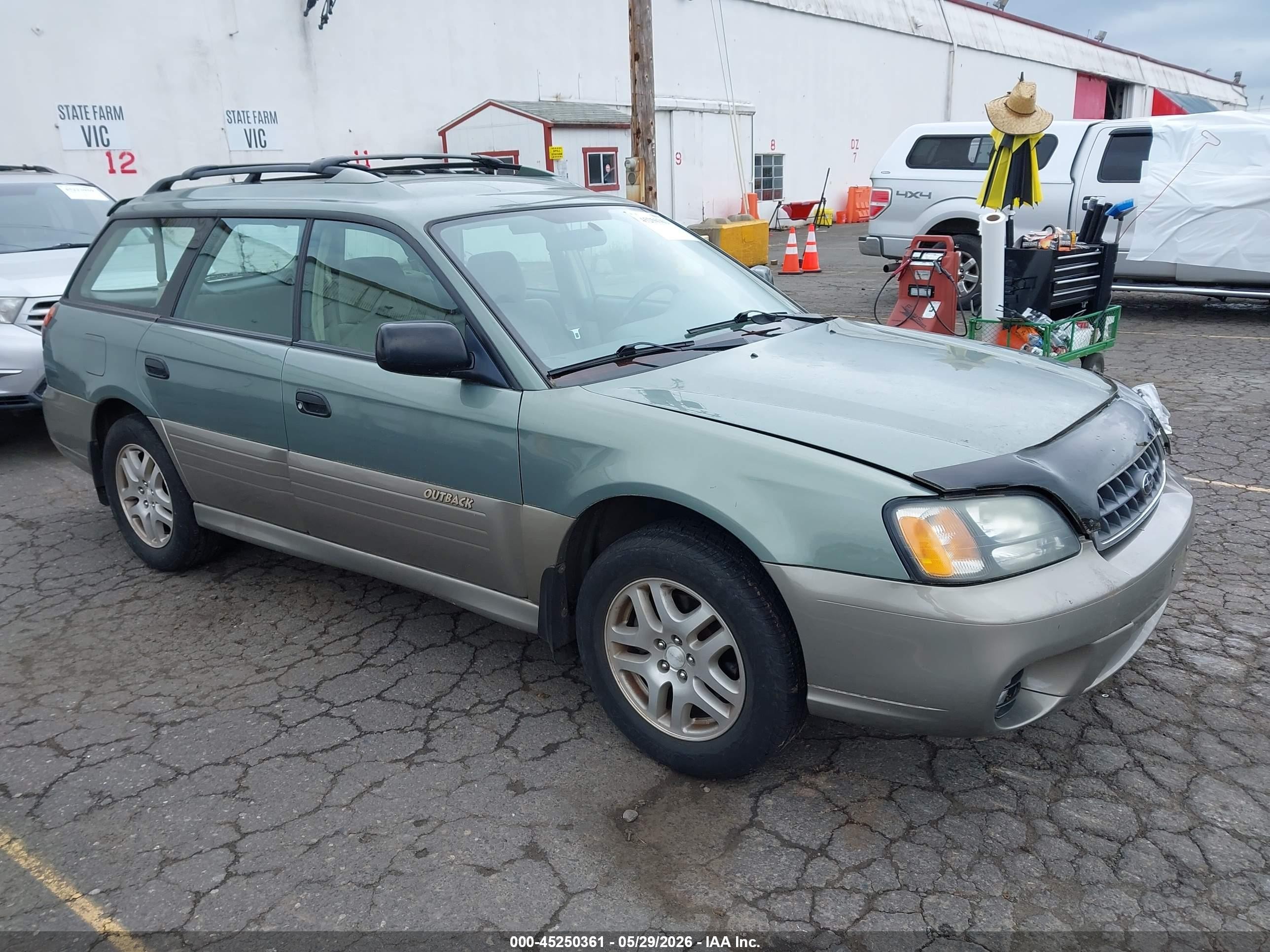 2003 Subaru Legacy Outback, VIN 4S3BH675637606260 — Theft recovery