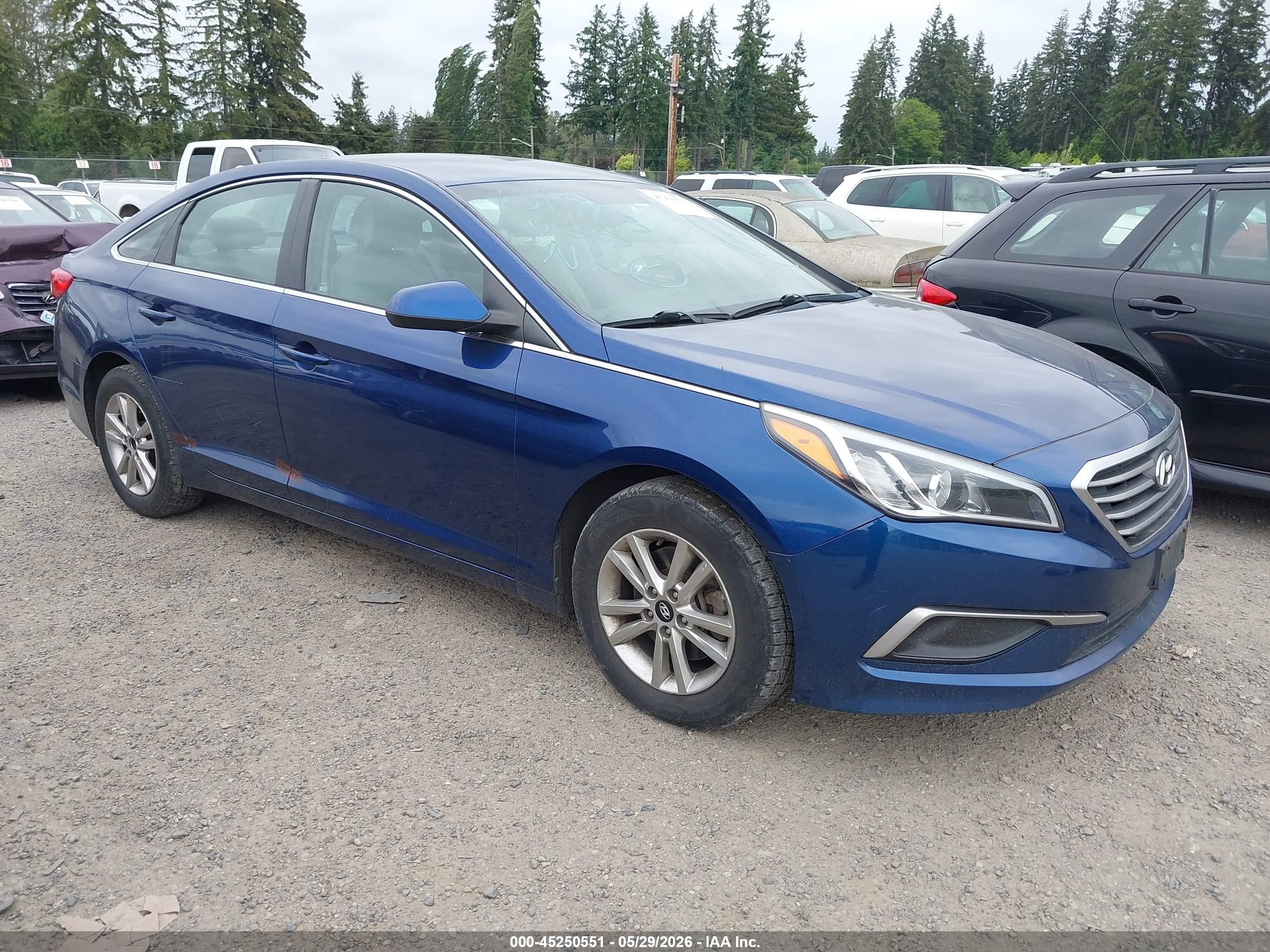 2016 Hyundai Sonata SE, VIN 5NPE24AF0GH269140 — Electrical