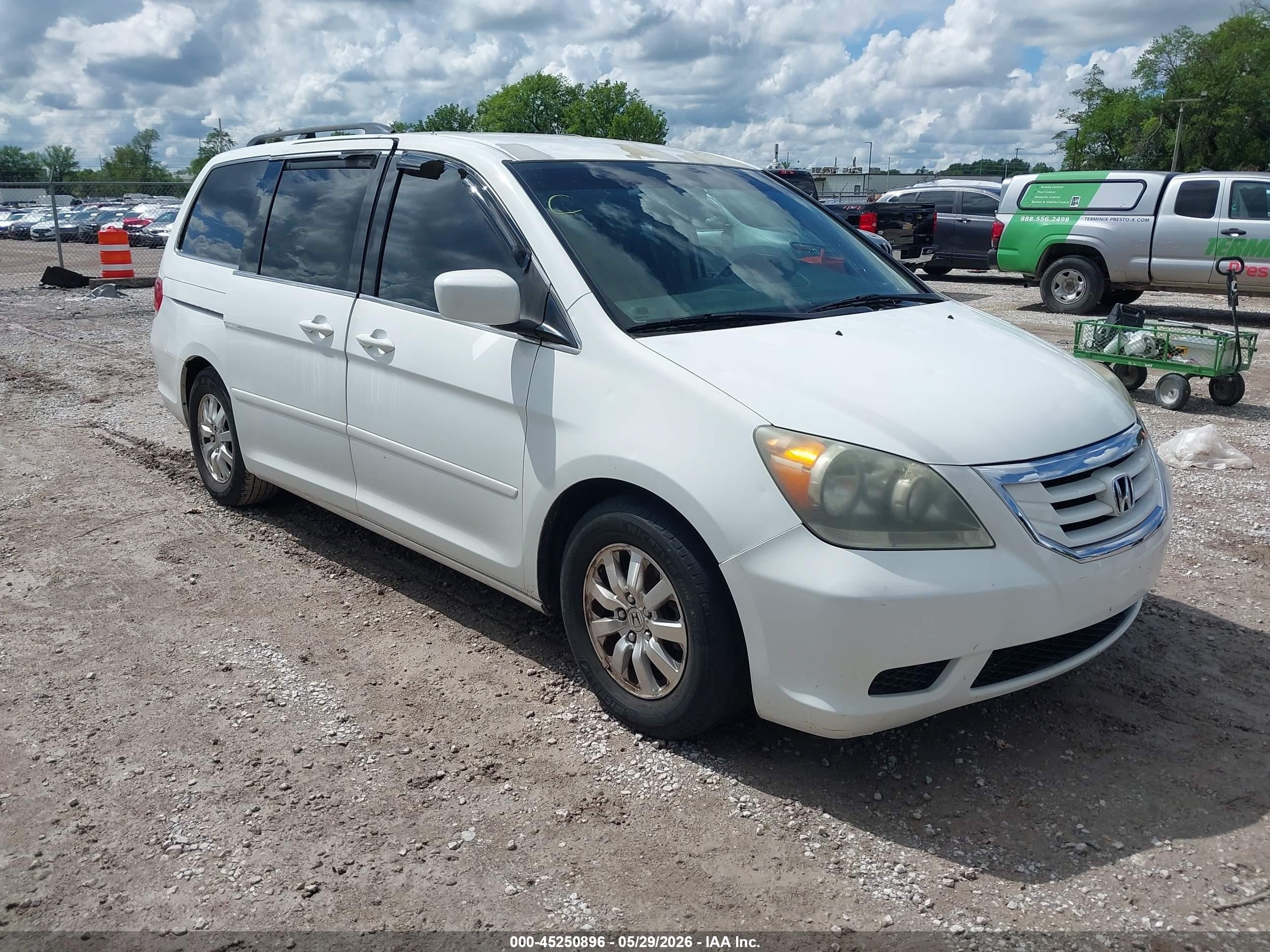 2010 Honda Odyssey EX, VIN 5FNRL3H47AB067446 — Hail