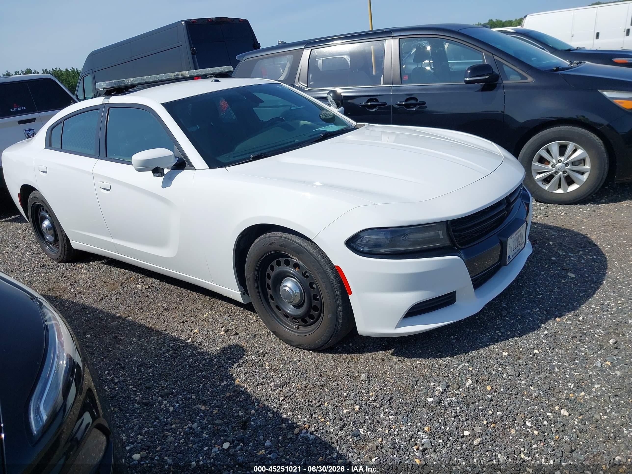 2019 Dodge Charger Police, VIN 2C3CDXKT2KH514629 — Normal wear