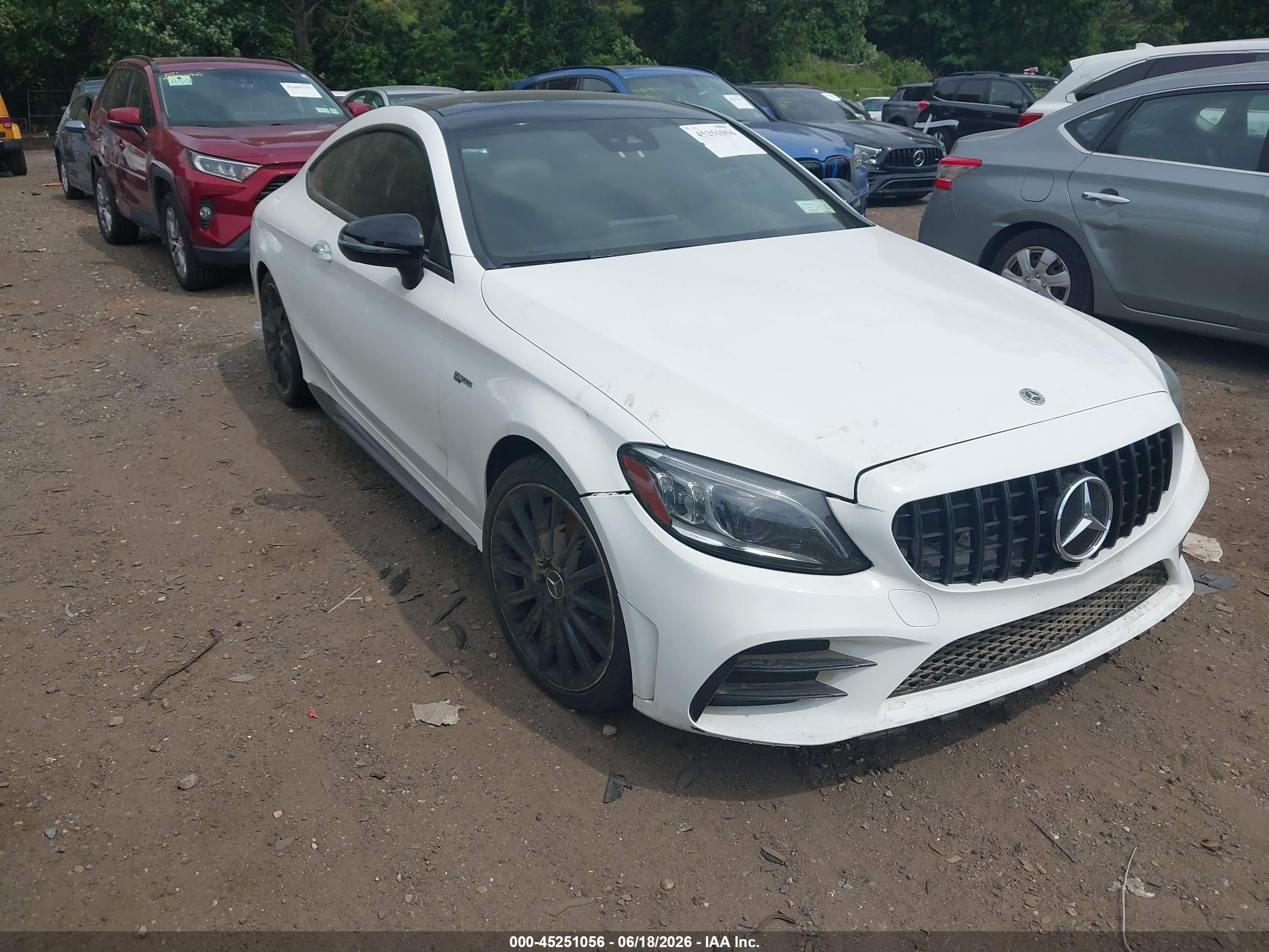 2020 Mercedes-Benz C 43 AMG, VIN WDDWJ6EB6LF971113 — Water / flood