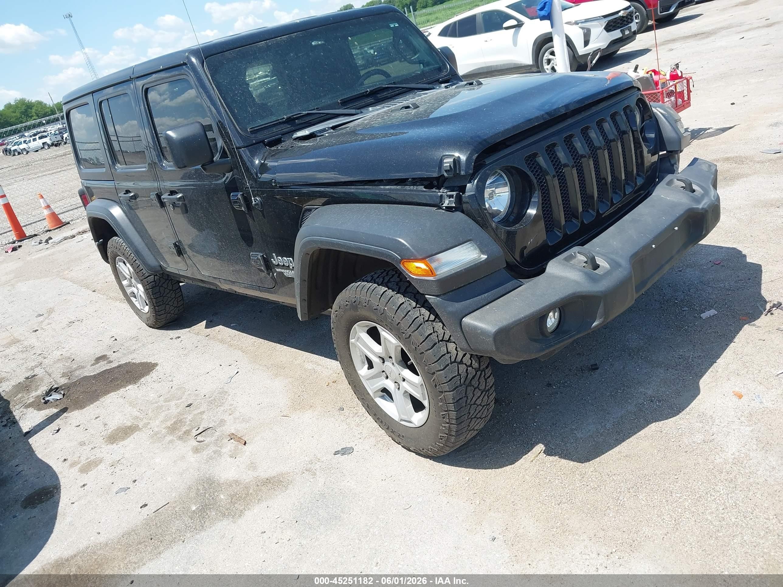 2020 Jeep Wrangler Unlimited Sport S, VIN 1C4HJXDG3LW298013 — All over