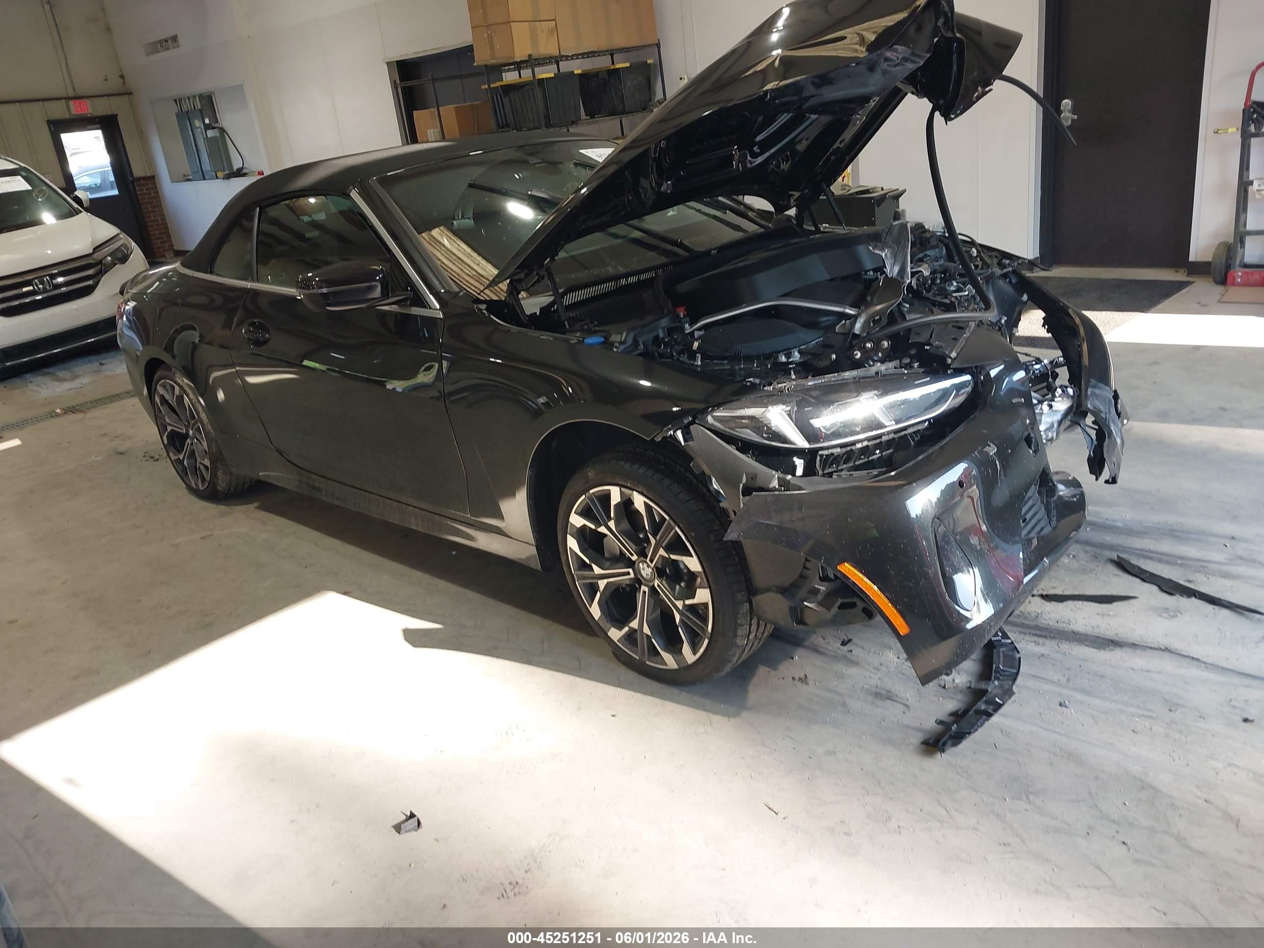 2026 BMW 4 Series 430i xDrive, VIN WBA53DB03TCX55743 — Front end