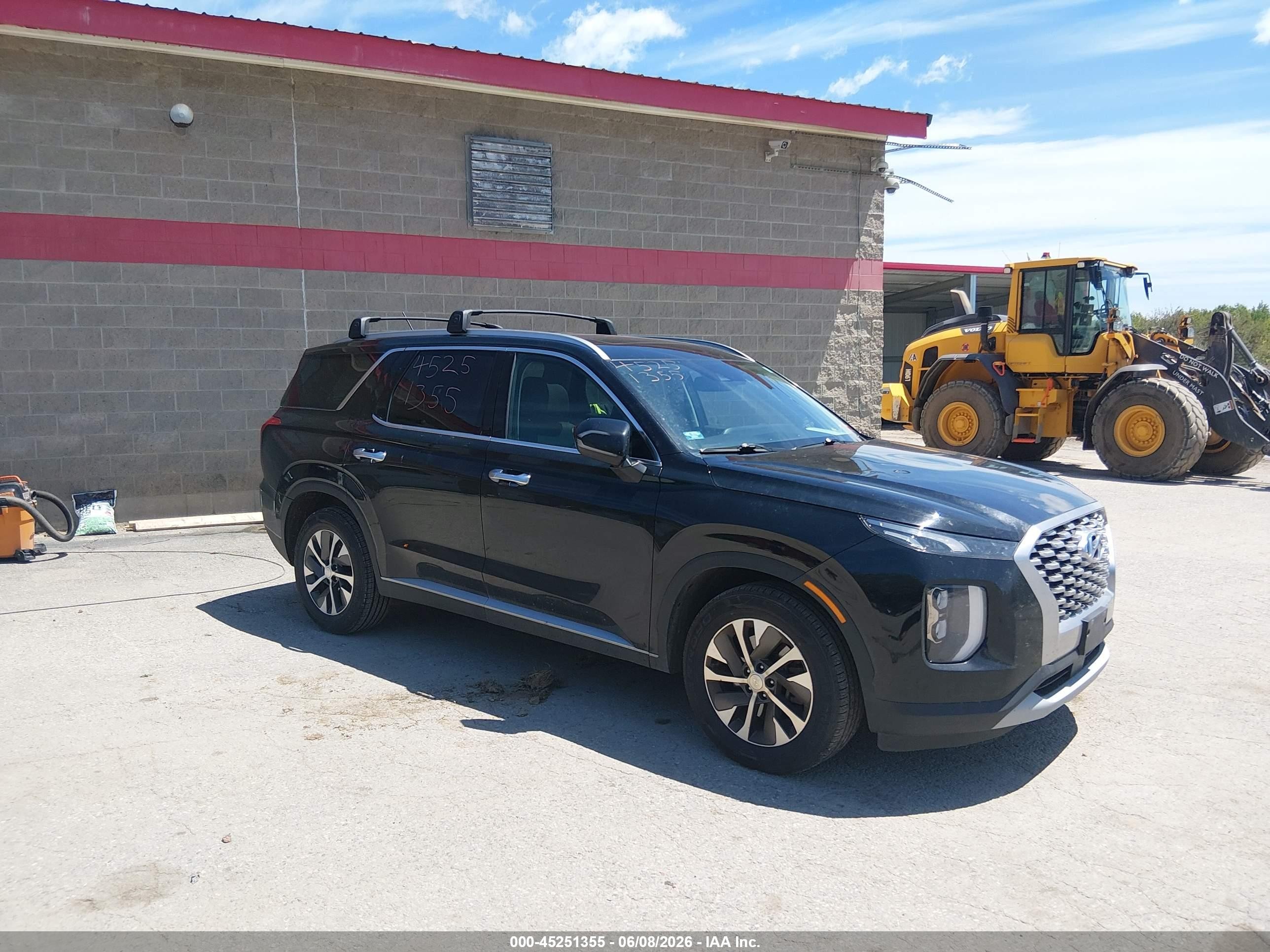 2022 Hyundai Palisade SEL, VIN KM8R24HE3NU392220 — Front end