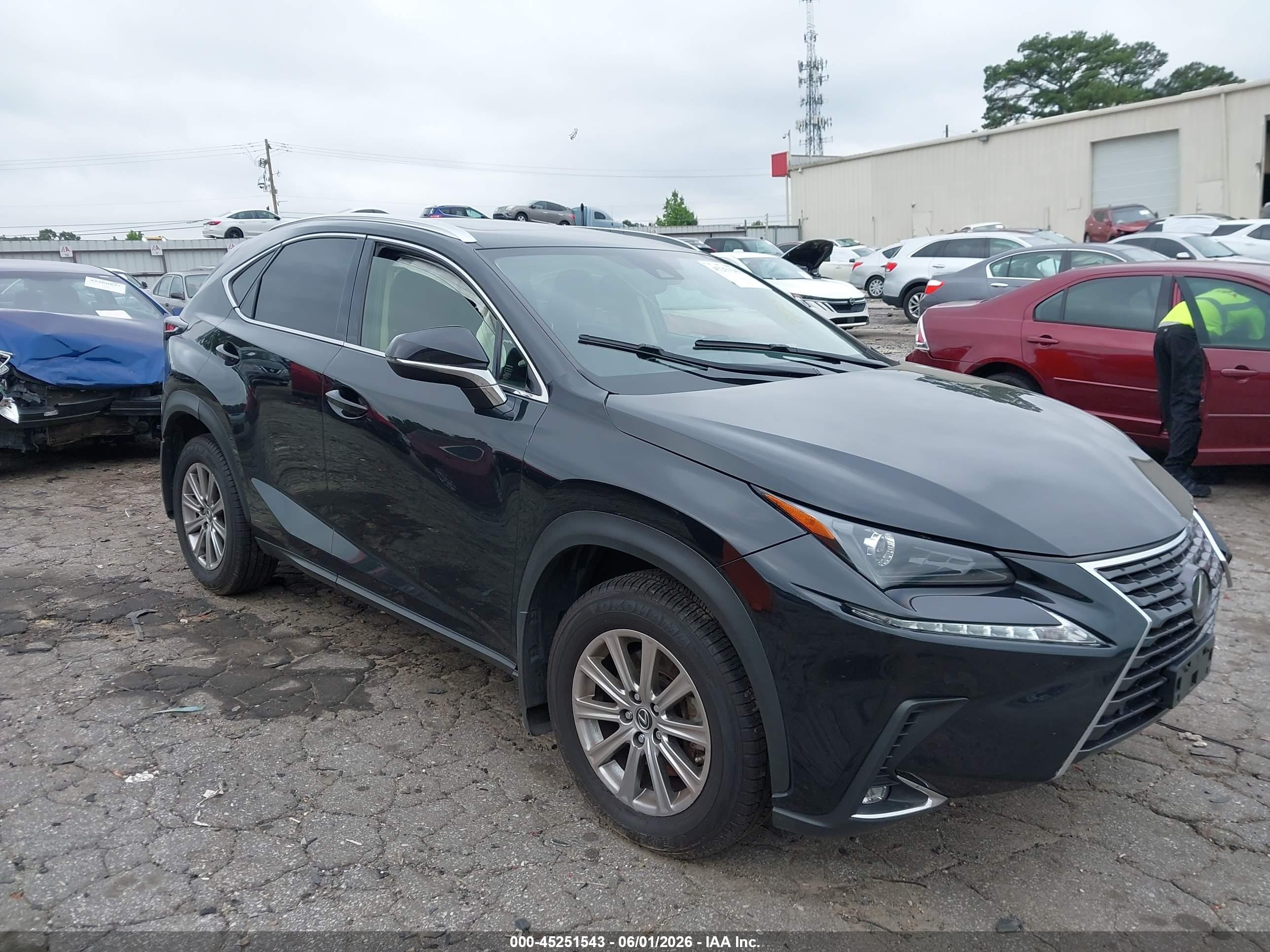 2021 Lexus NX 300, VIN JTJDARDZ0M2249935 — Front end