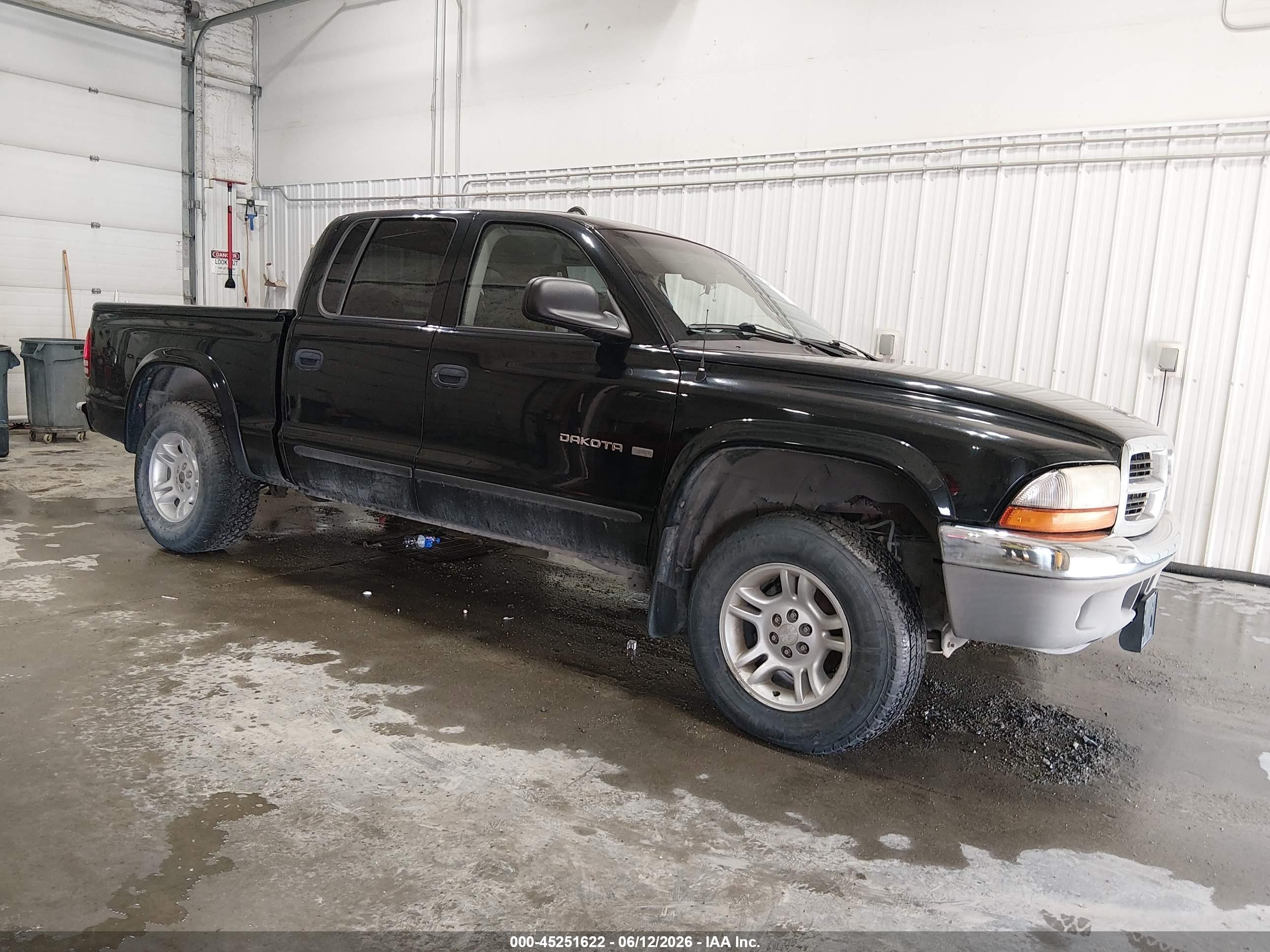 2001 Dodge Dakota Sport, VIN 1B7HG2AN11S290081 — Обычный износ