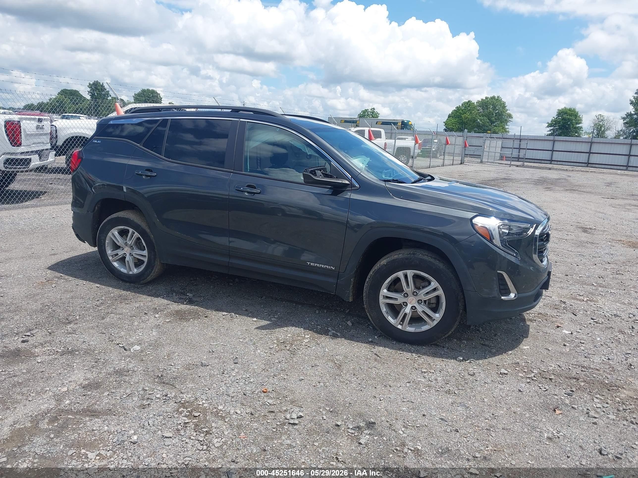 2021 GMC Terrain SLE, VIN 3GKALTEV6ML347413 — Биологическое загрязнение