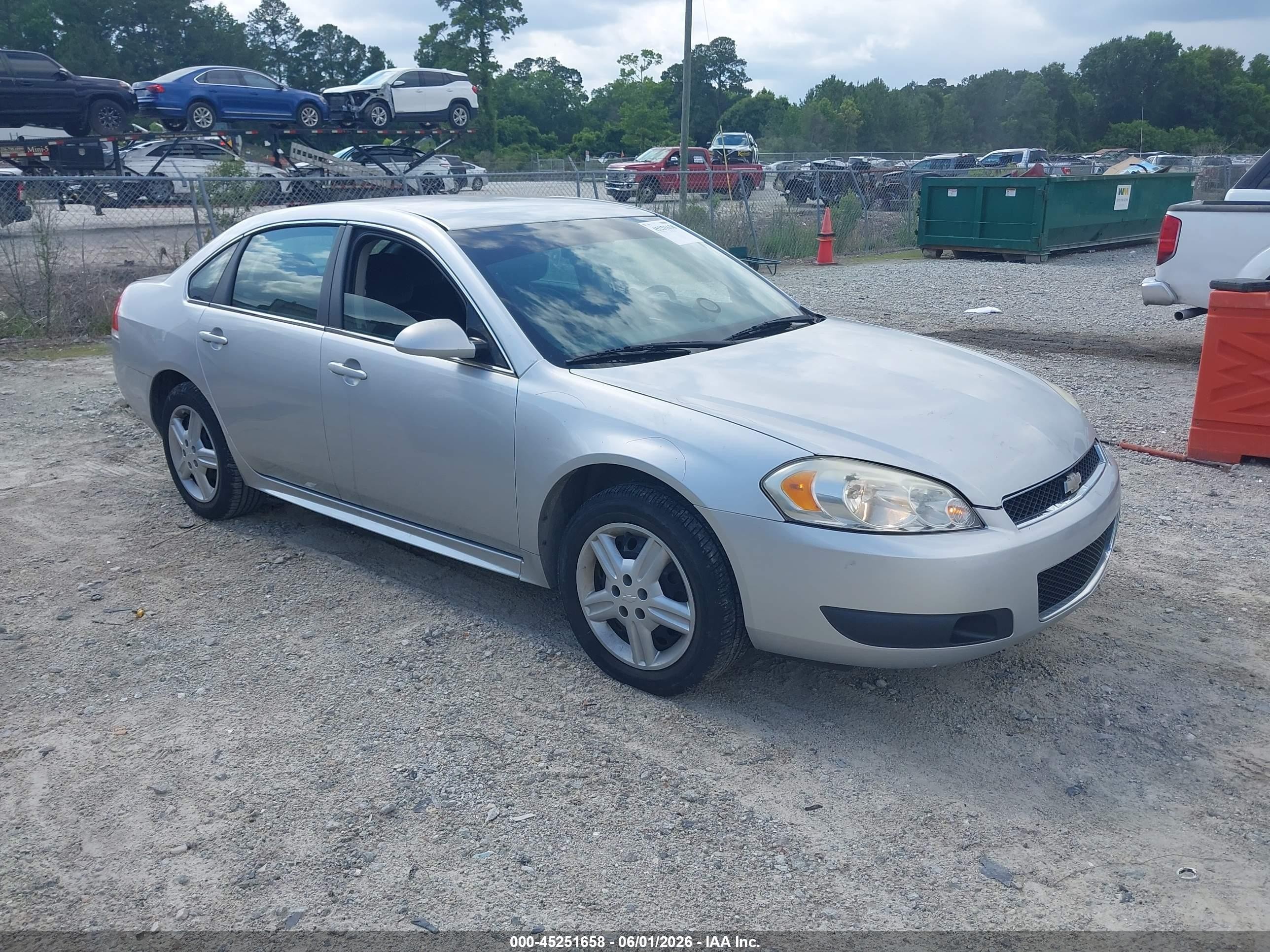 2014 Chevrolet Impala Police Police, VIN 2G1WD5E37E1161562 — Rear end