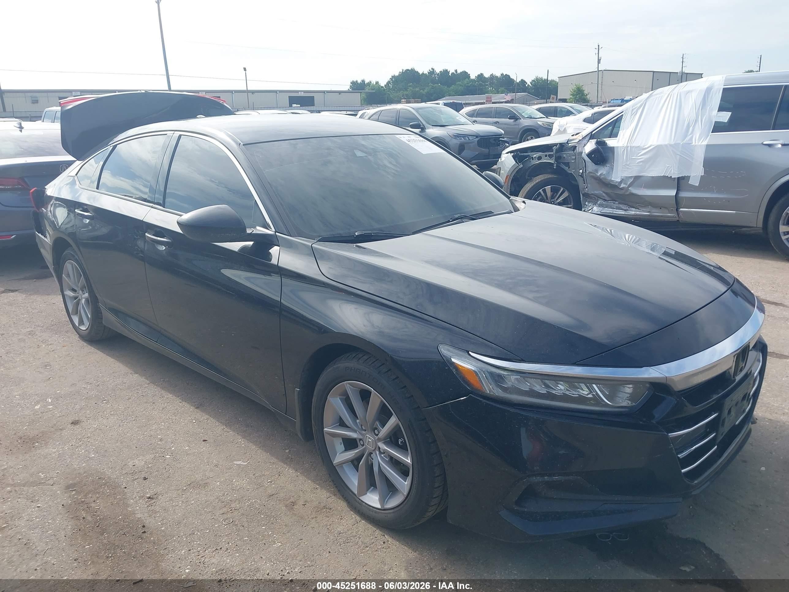 2021 Honda Accord LX, VIN 1HGCV1F11MA050072 — Rear end