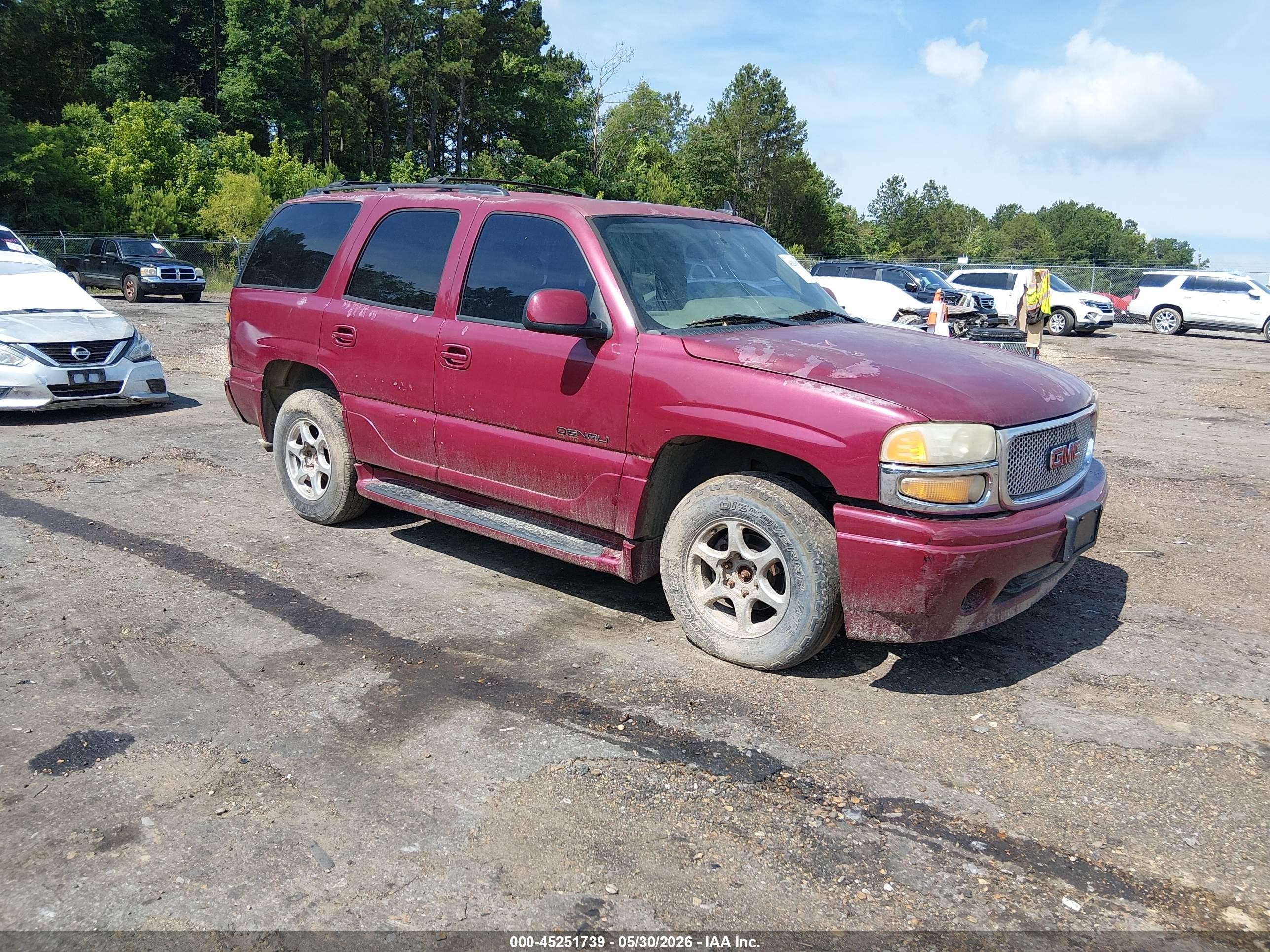 2006 GMC Yukon Denali, VIN 1GKEK63U66J123181 — Обычный износ