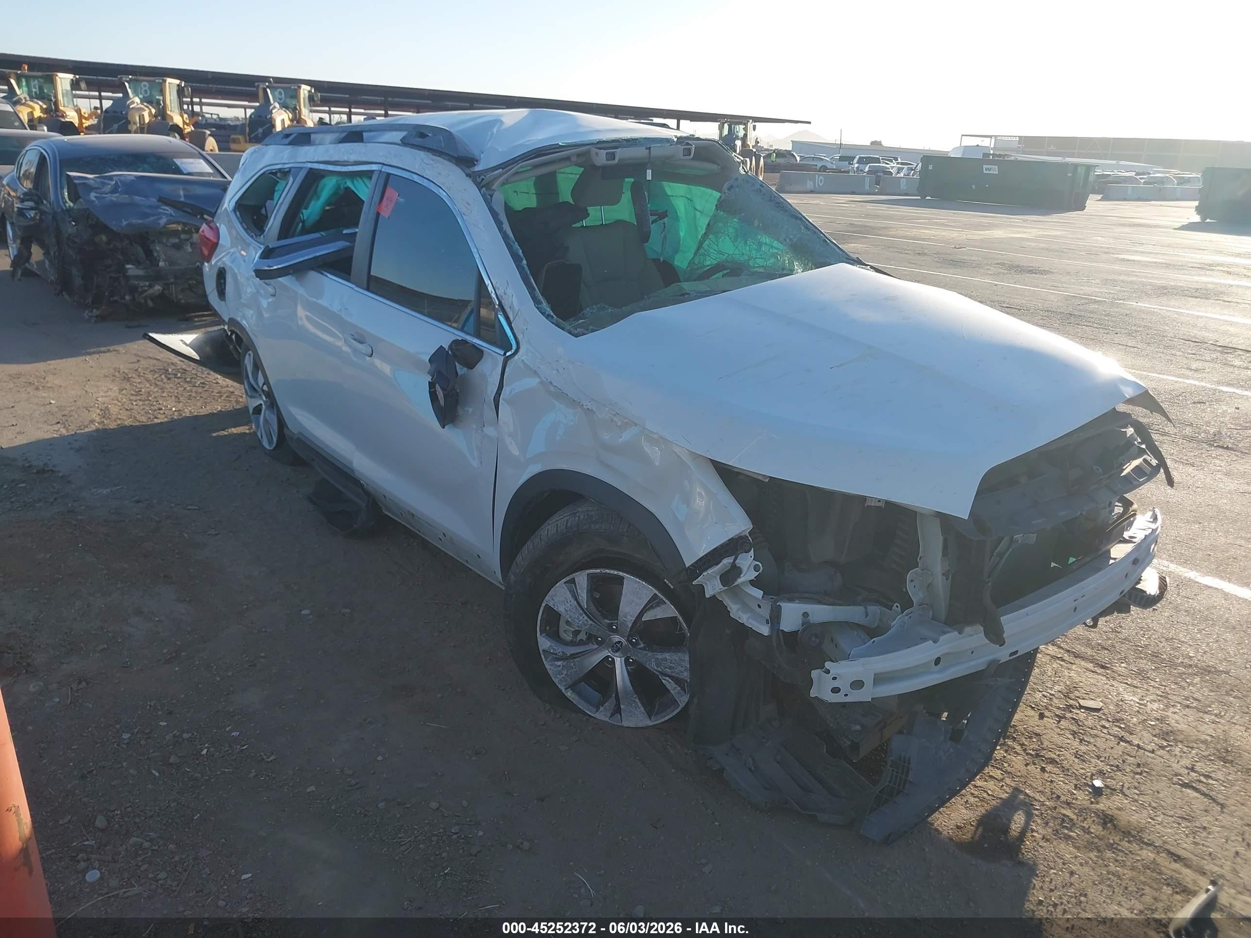 2020 Subaru Ascent Premium, VIN 4S4WMACD8L3480127 — Rollover