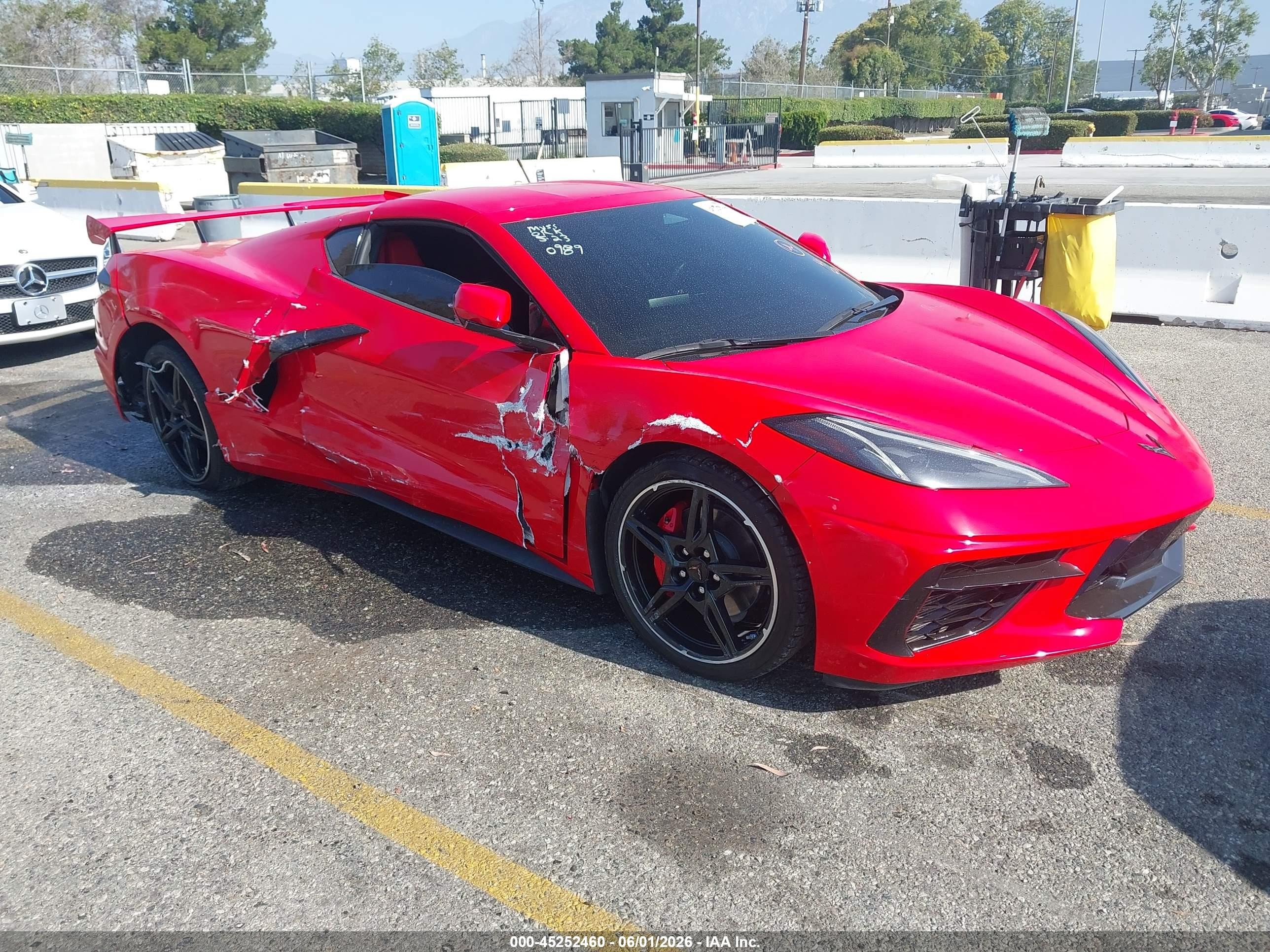 2024 Chevrolet Corvette 1LT, VIN 1G1YA2D4XR5110989 — Rear end