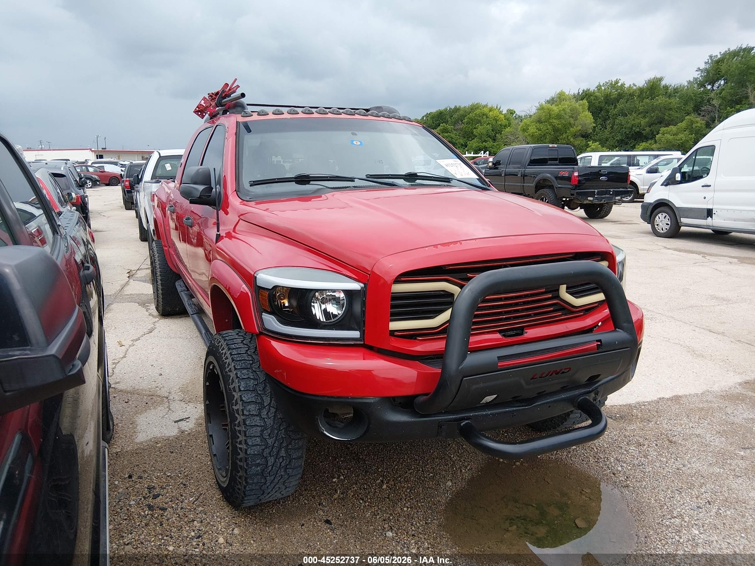 2006 Dodge 1500 Laramie, VIN 3D3KS19D36G161369 — Repossession
