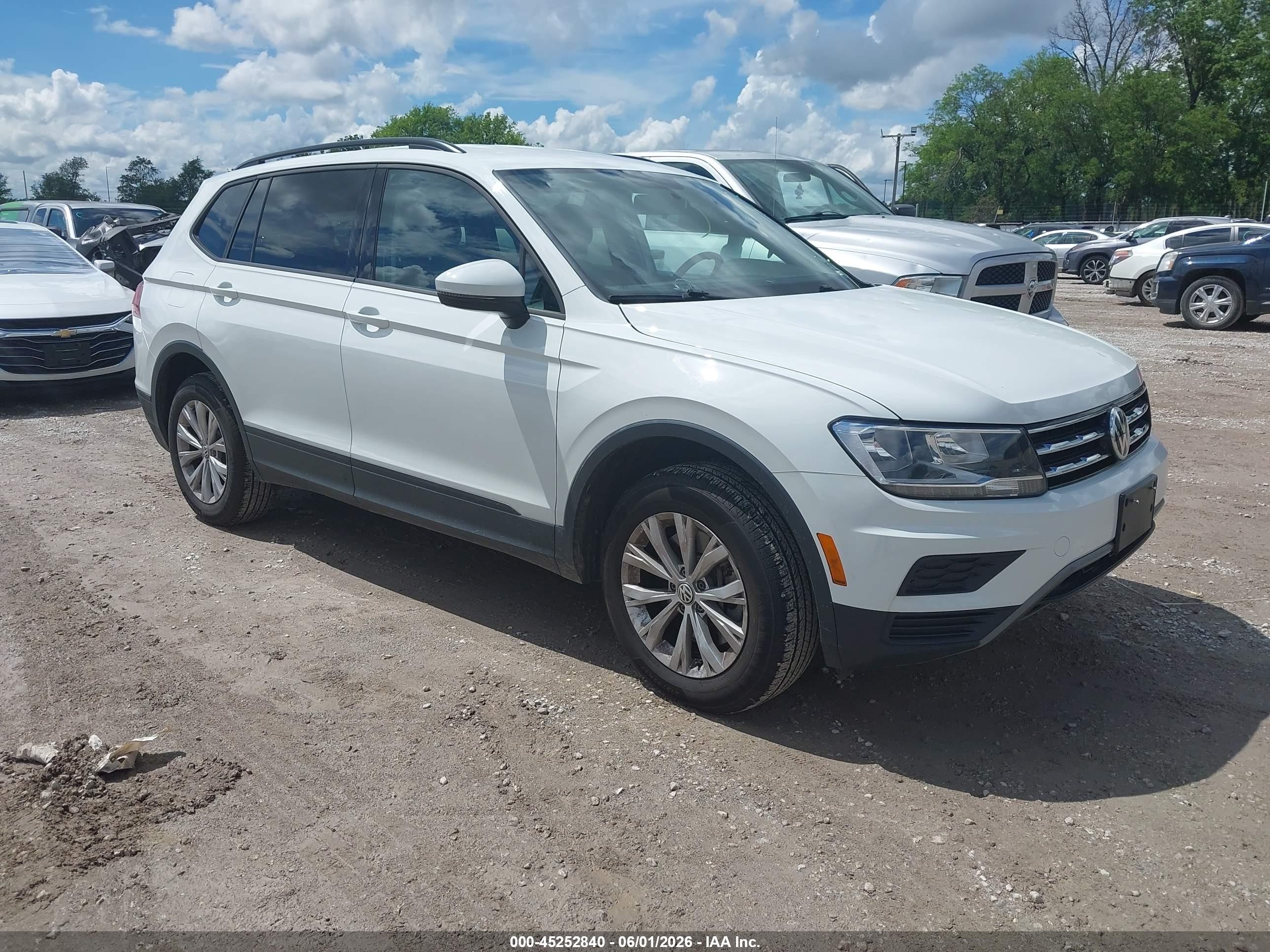 2020 Volkswagen Tiguan S, VIN 3VV0B7AX8LM046158 — Hail