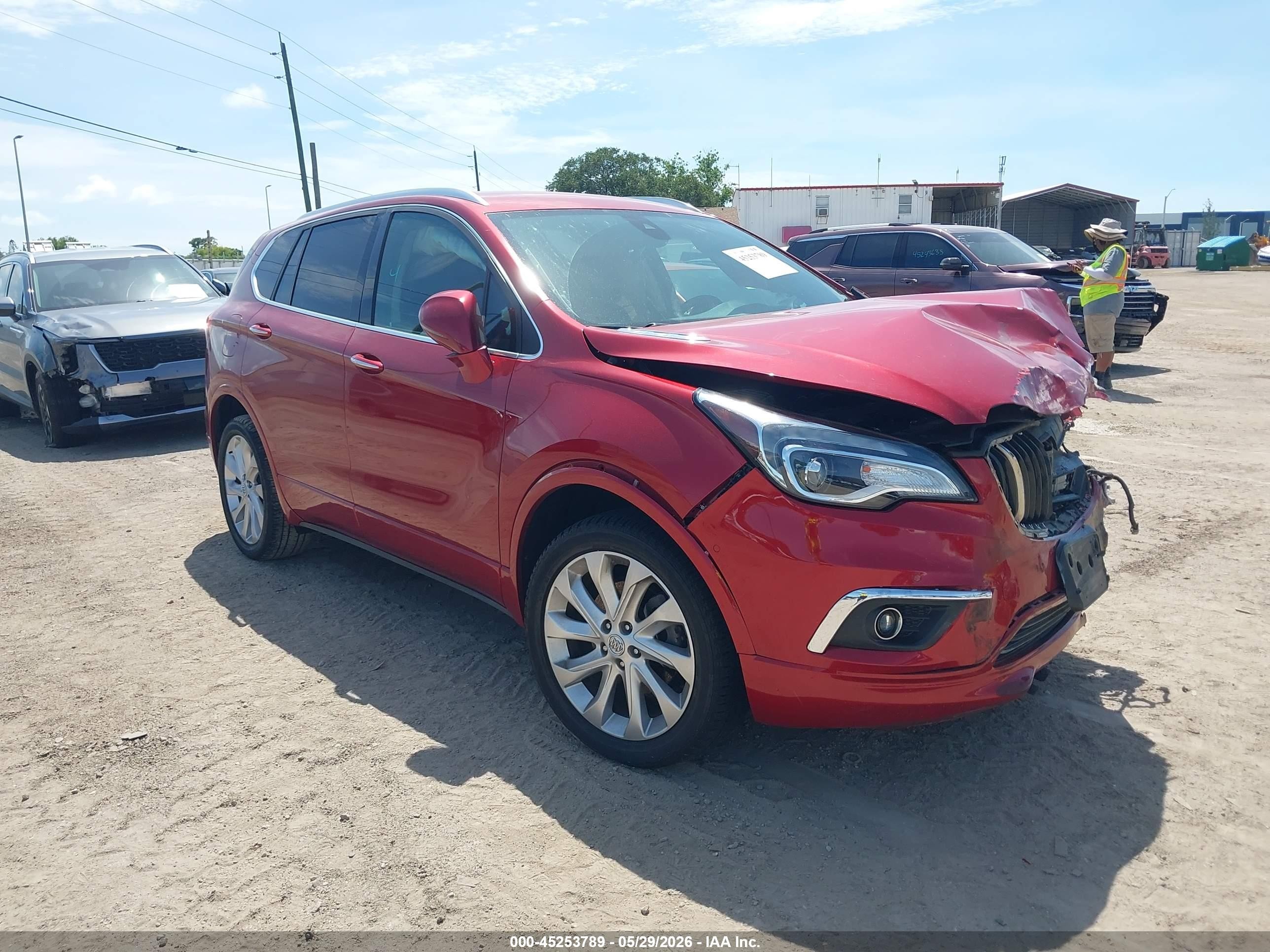 2016 Buick Envision Premium II, VIN LRBFXFSX6GD187894 — Front end