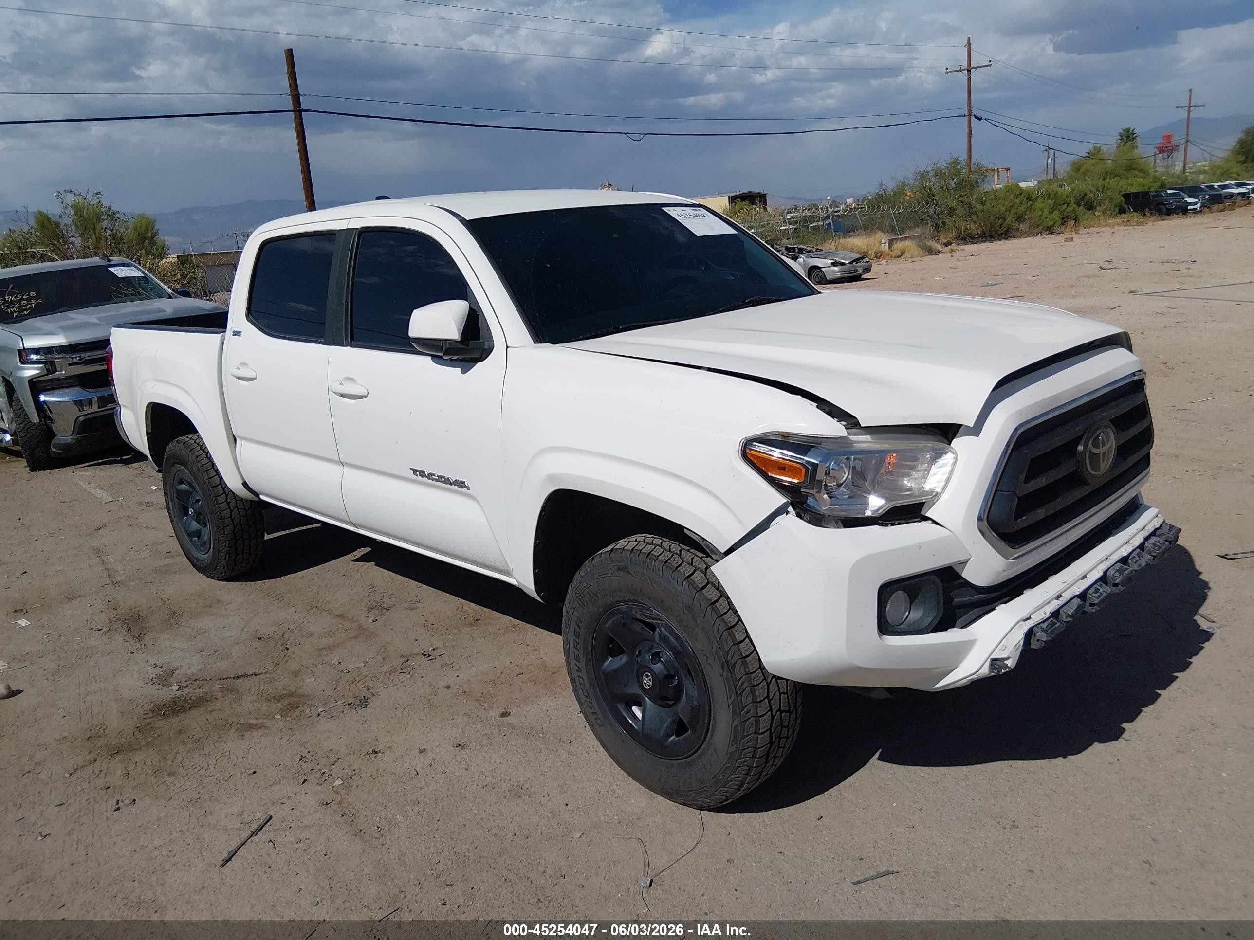 2021 Toyota Tacoma SR, VIN 3TYAX5GN9MT023198 — All over
