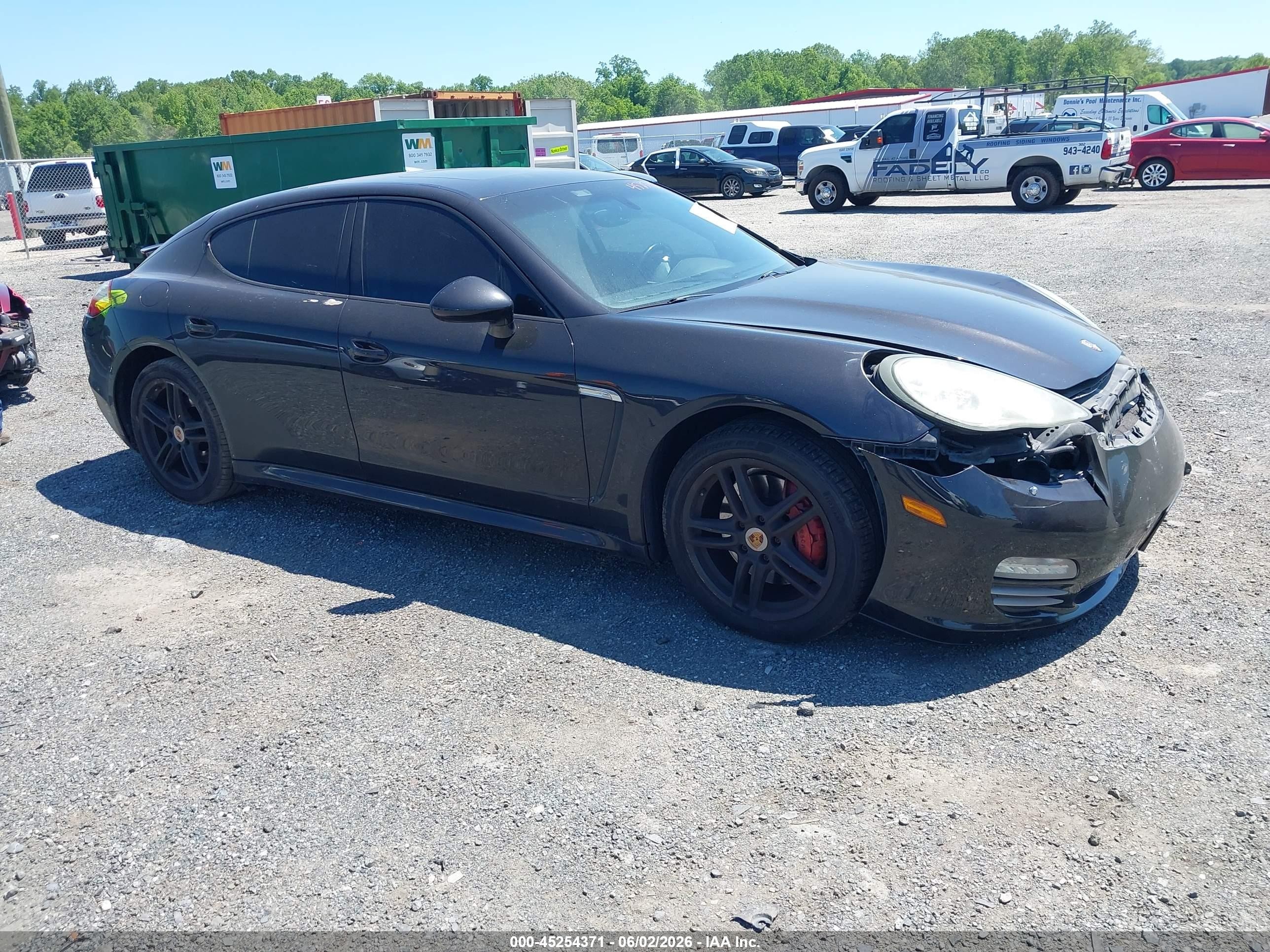 2010 Porsche Panamera S, VIN WP0AB2A76AL063092 — Перед