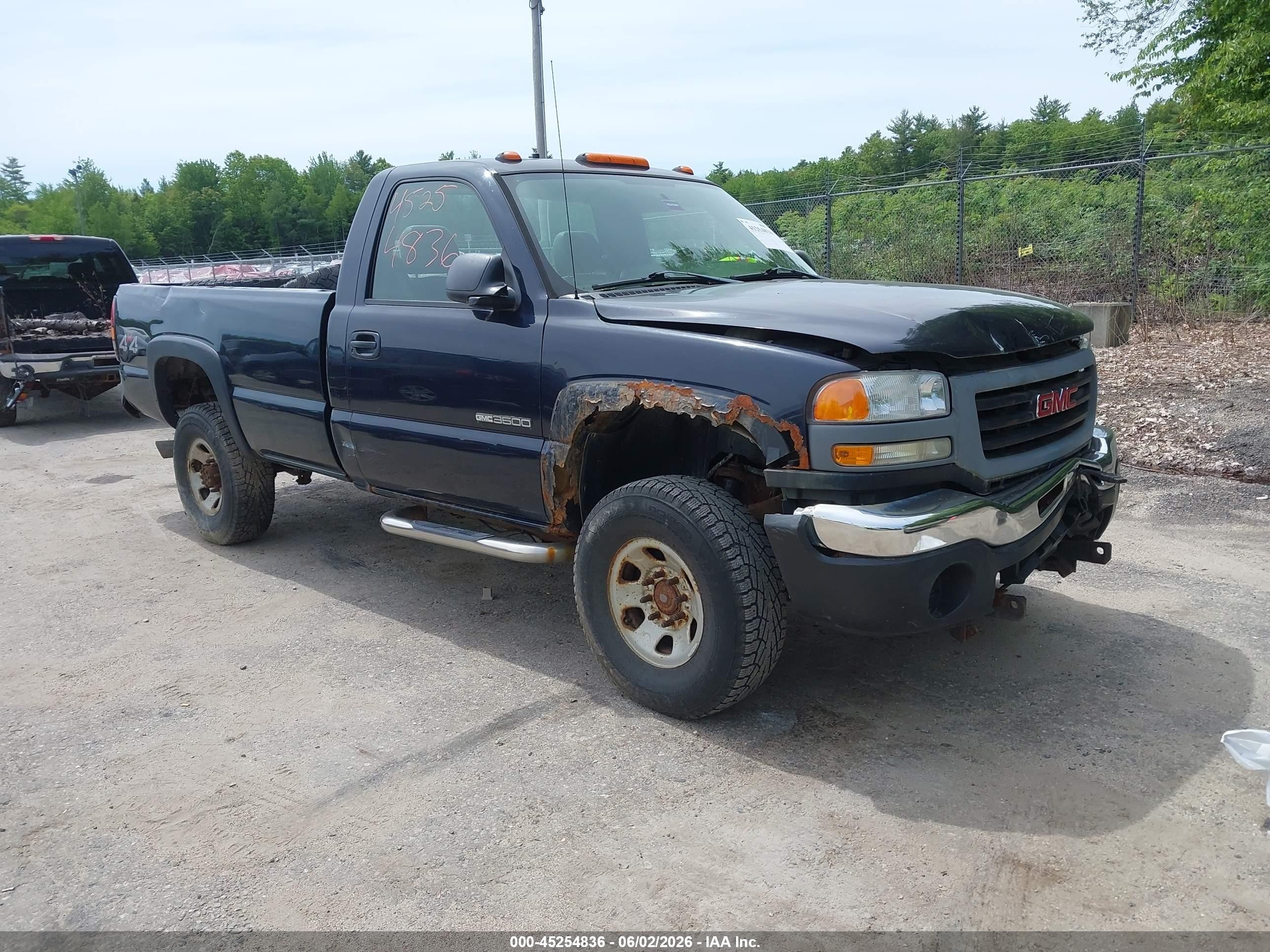 2006 GMC Sierra 3500, VIN 1GTHK34U76E221148 — Normal wear